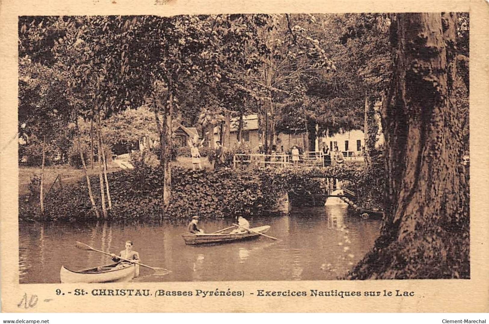 SAINT CHRISTAU - Exercices Nautiques Sur Le Lac - Très Bon état - Other & Unclassified