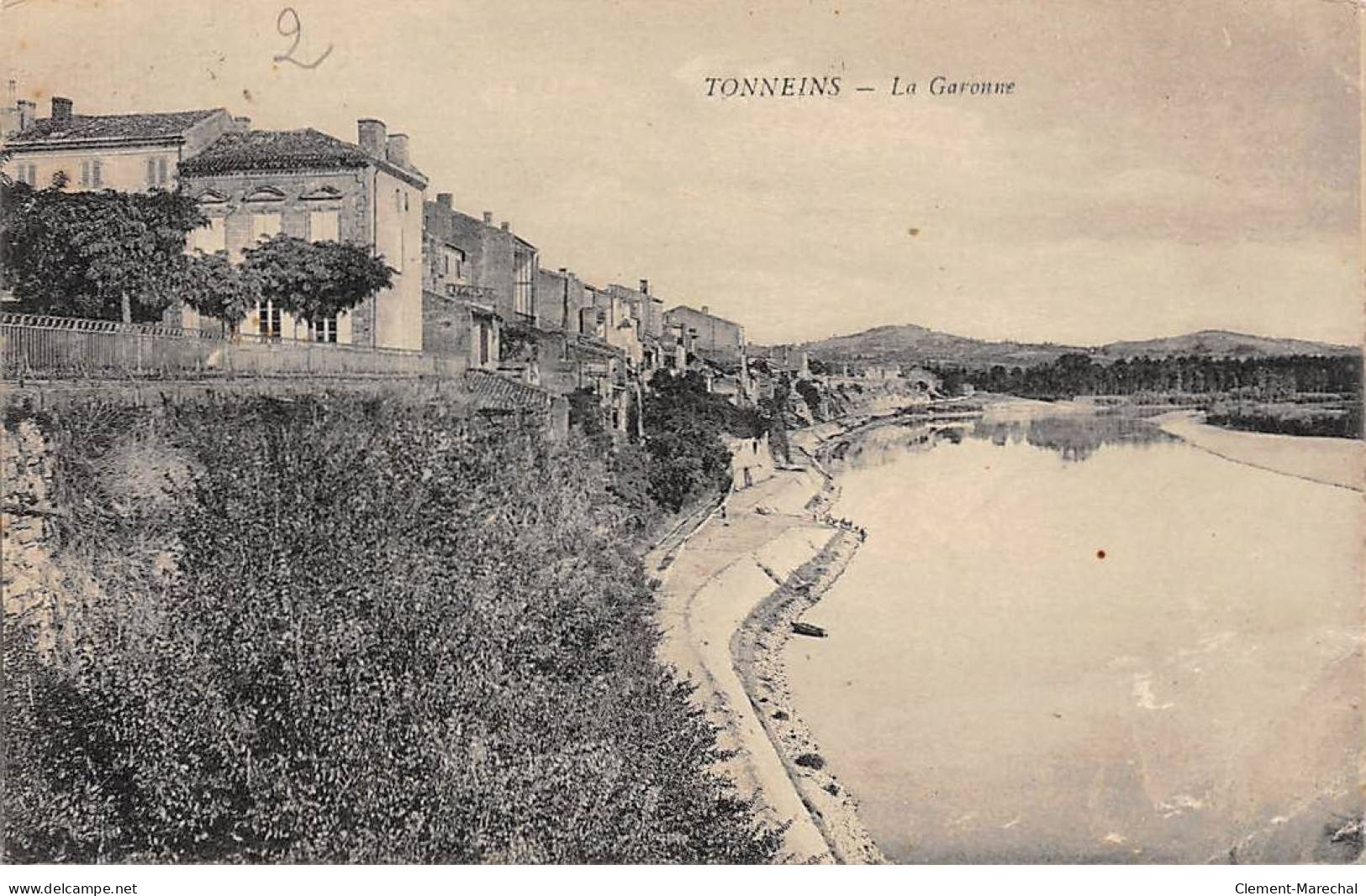 TONNEINS - La Garonne - état - Tonneins