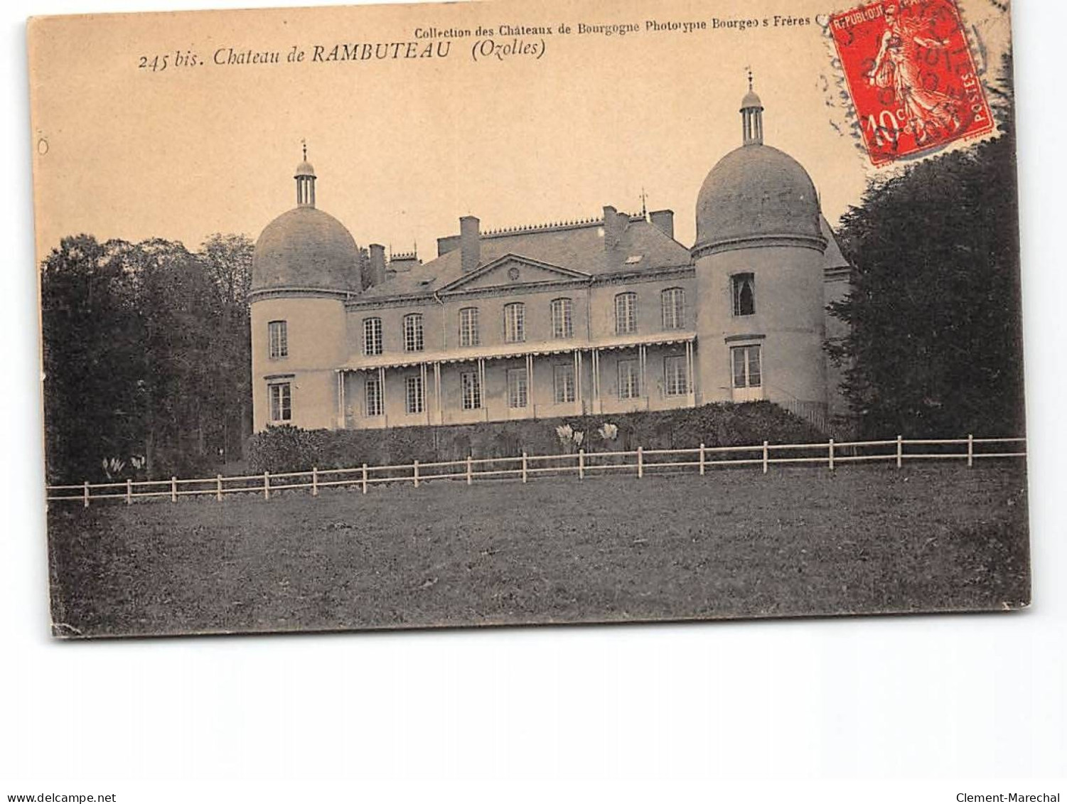 OZOLLES - Château De RAMBUTEAU - Très Bon état - Other & Unclassified