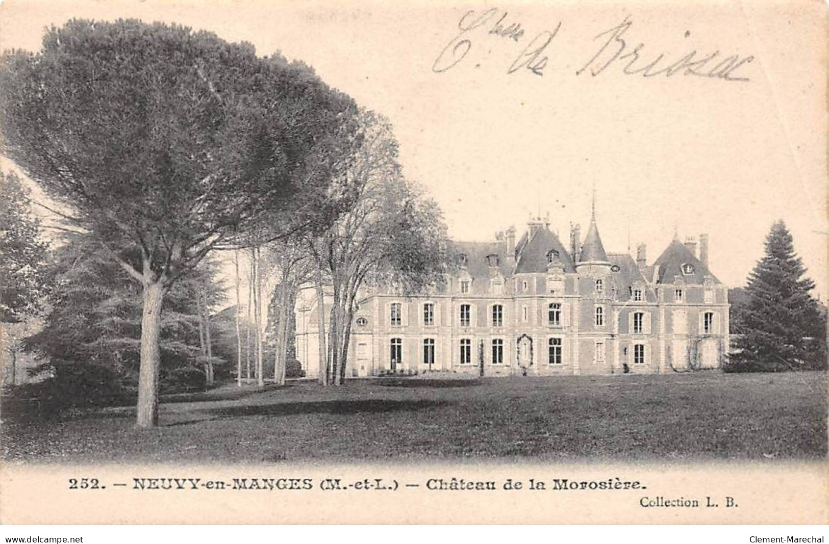 NEUVY EN MANGES - Château De La Morosière - état - Other & Unclassified