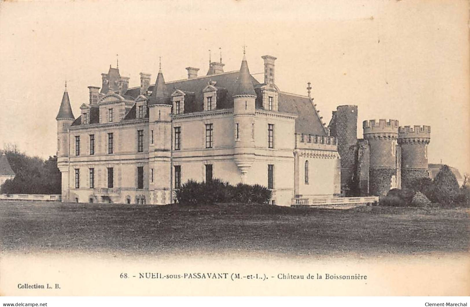 NEUIL SOUS PASSAVANT - Château De La Boissonnière - Très Bon état - Other & Unclassified