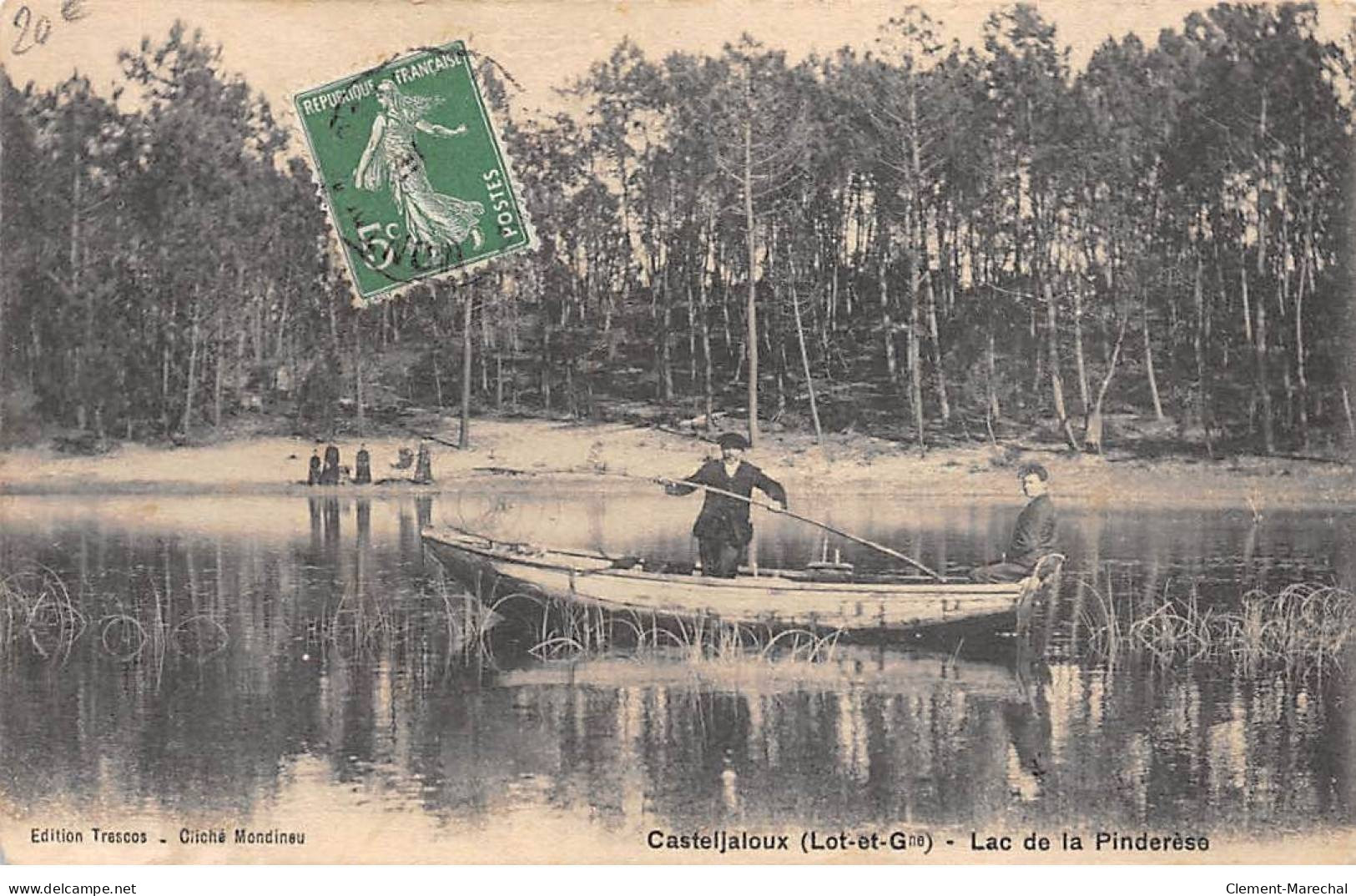 CASTELJALOUX - Lac De La Pinderèse - état - Casteljaloux