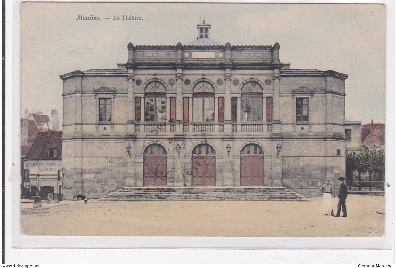 MOULINS : Le Theatre - Etat - Moulins