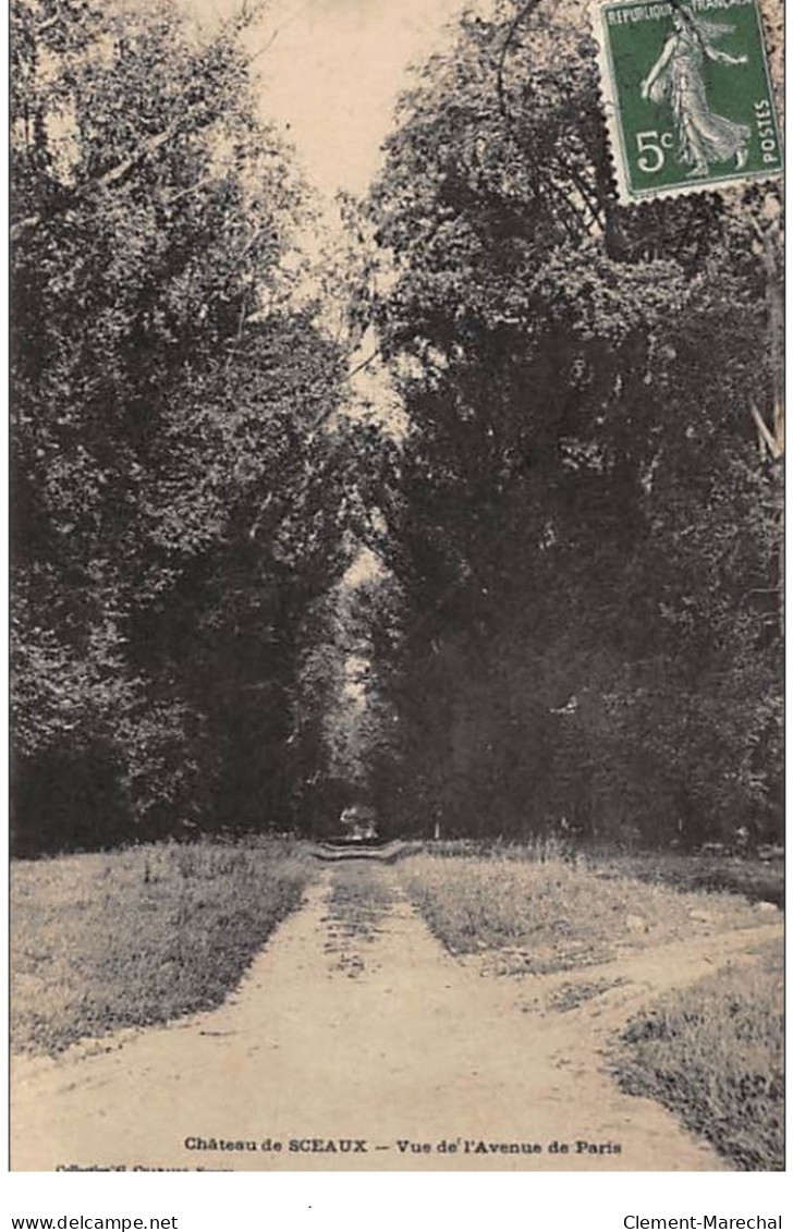 SCEAUX : Vue De L'Avenue De Paris - état - Sceaux