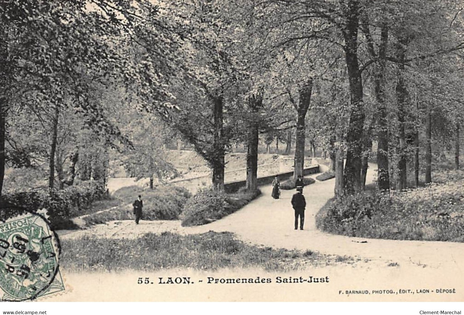 LAON : Promenades St-just - Tres Bon Etat - Laon