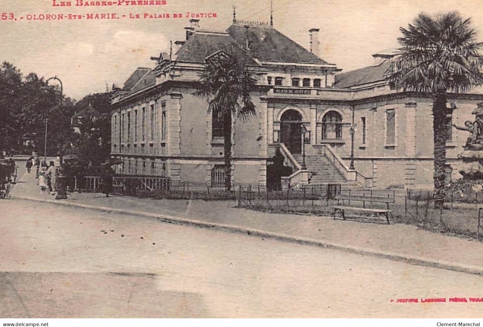 ORLONS-Ste-MARIE : Le Palais De Justice - Tres Bon Etat - Oloron Sainte Marie