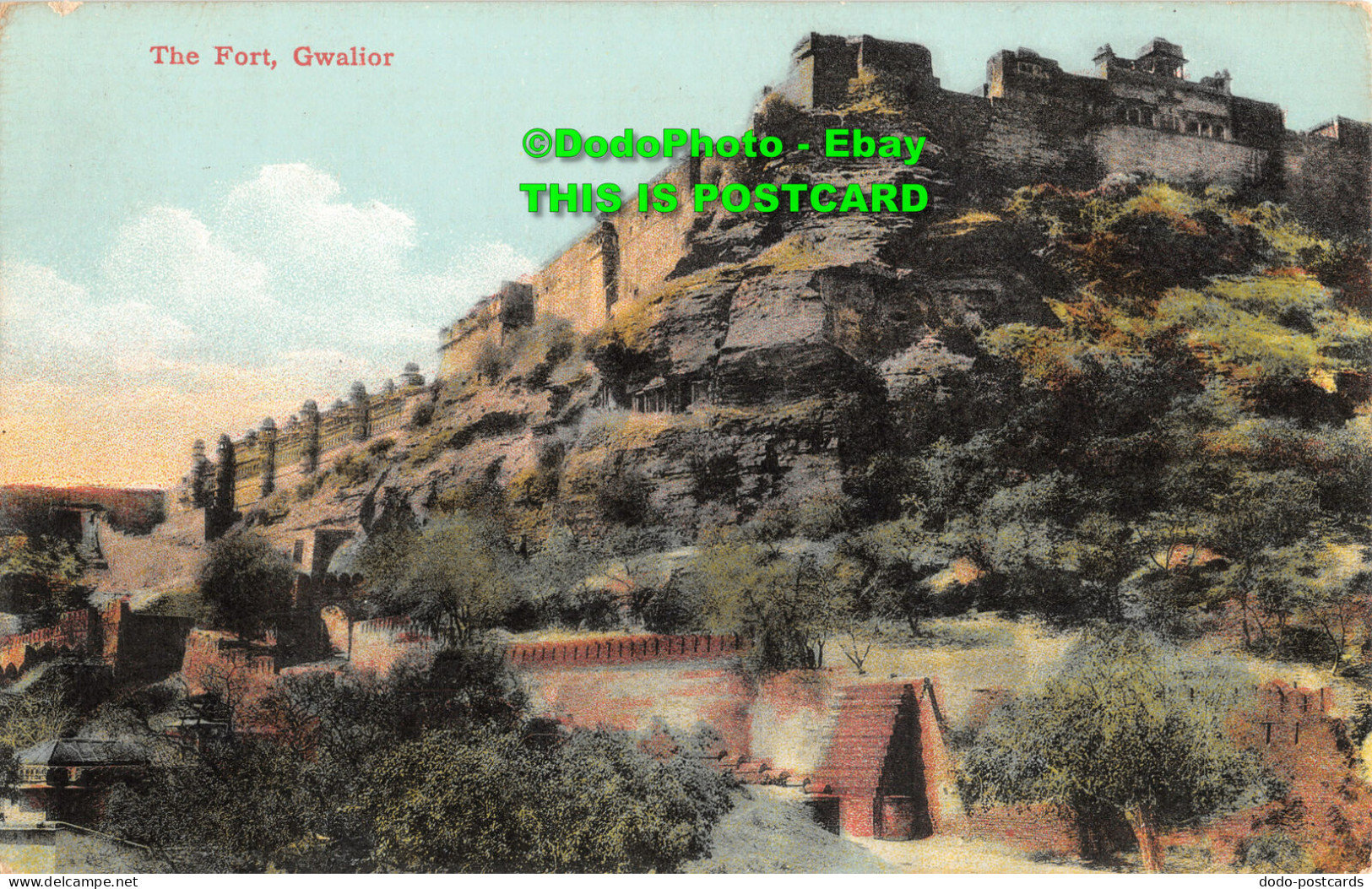 R453378 The Fort. Gwalior - World