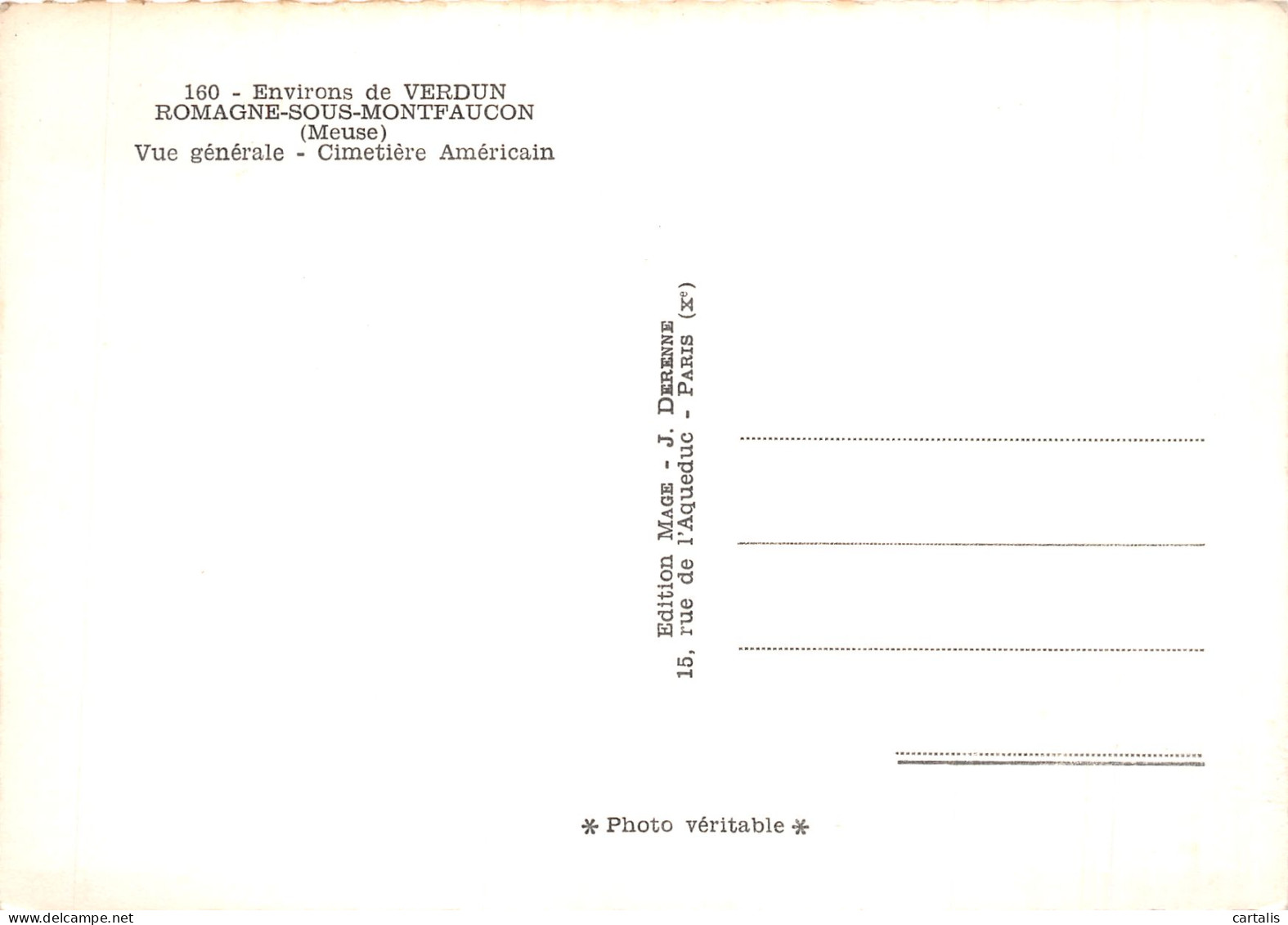 55-ROMAGNE SOUS MONTFAUCON-N°4203-C/0135 - Other & Unclassified