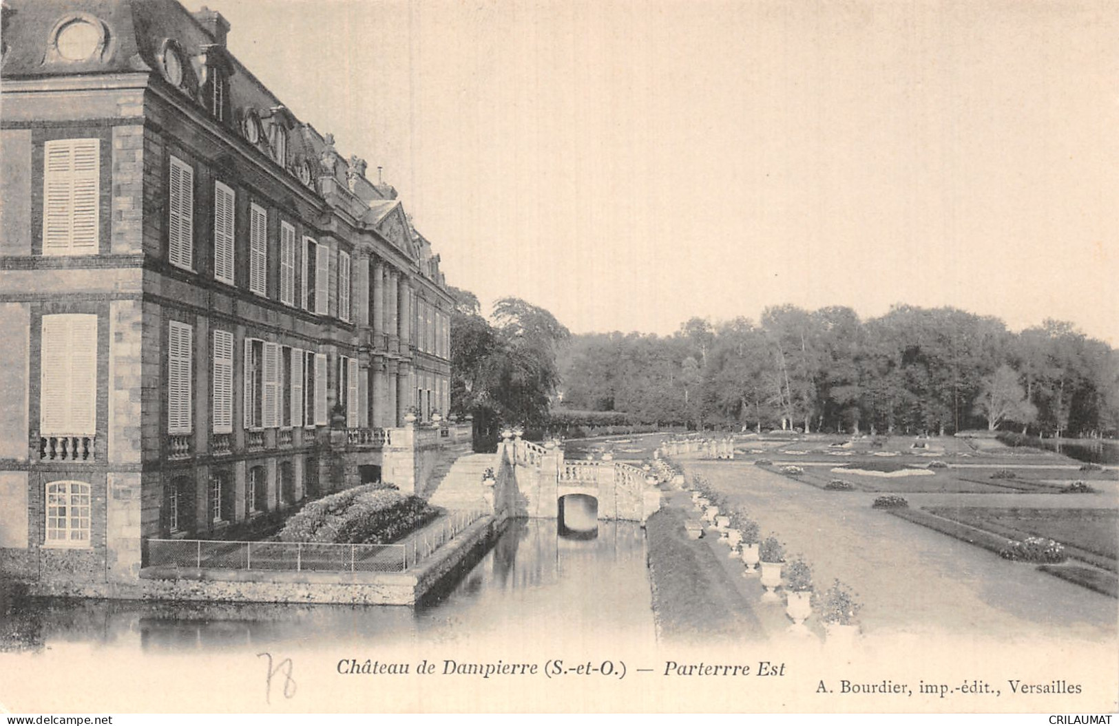 78-DAMPIERRE LE CHÂTEAU-N°5148-H/0221 - Dampierre En Yvelines