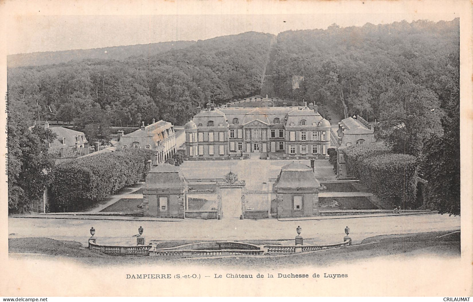 78-DAMPIERRE LE CHÂTEAU-N°5148-H/0225 - Dampierre En Yvelines