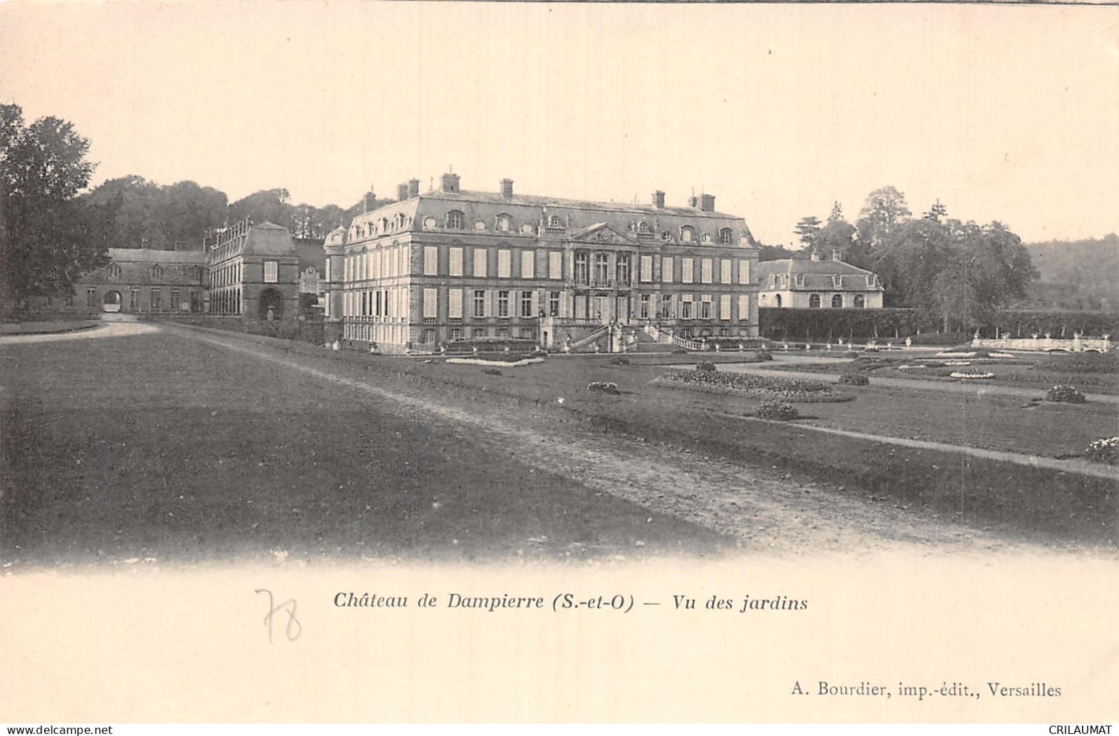 78-DAMPIERRE LE CHÂTEAU-N°5148-H/0219 - Dampierre En Yvelines