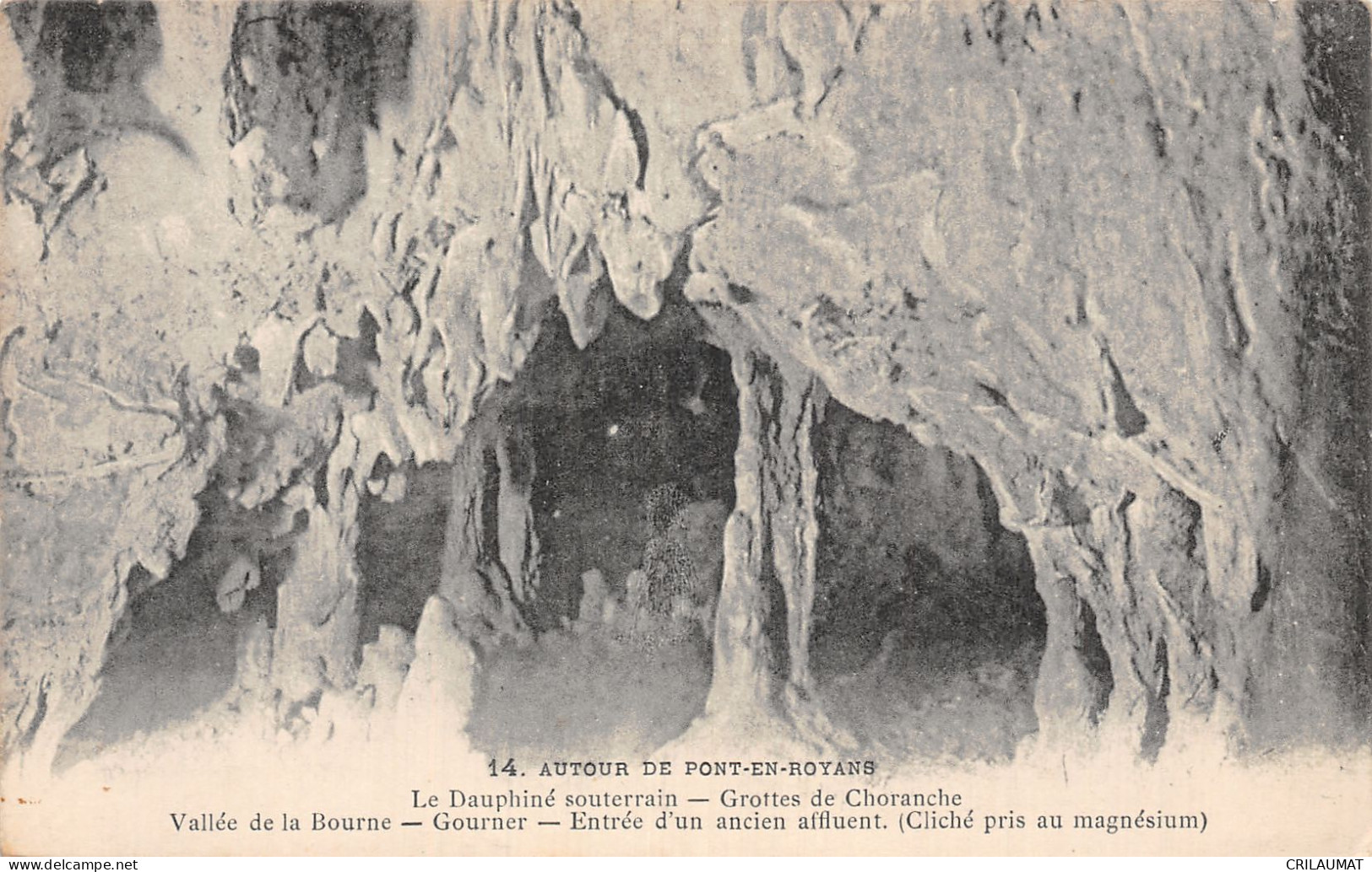 38-PONT EN ROYANS GROTTES DE CHORANCHE-N°5148-H/0161 - Pont-en-Royans