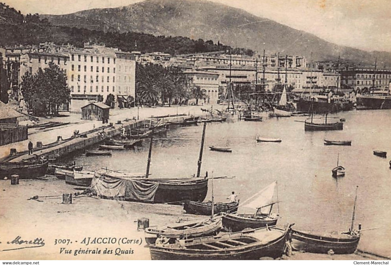 AJACCIO : Vue Generale Des Quais - Tres Bon Etat - Ajaccio