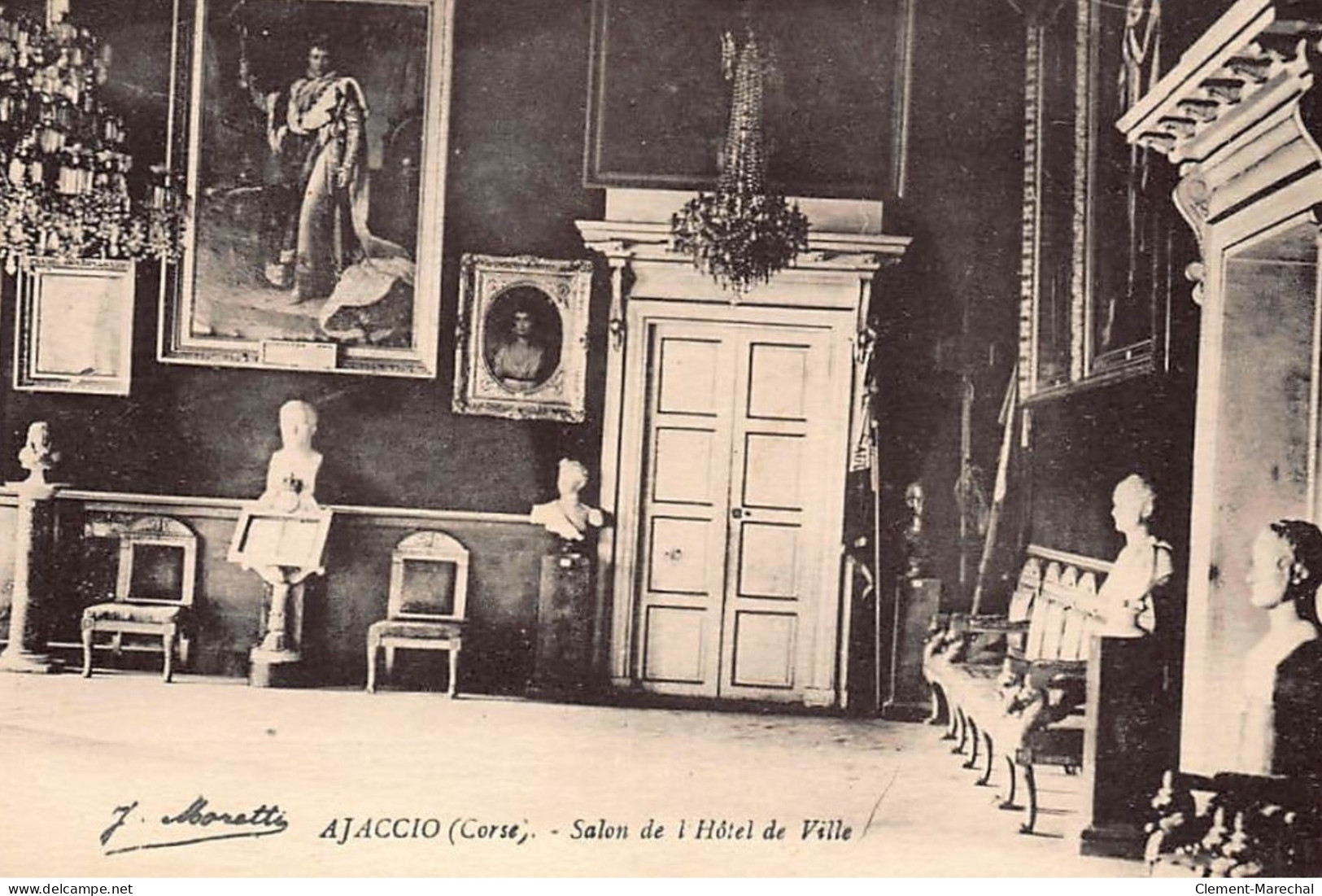 AJACCIO : Salon De L'hotel De Ville - Etat - Ajaccio