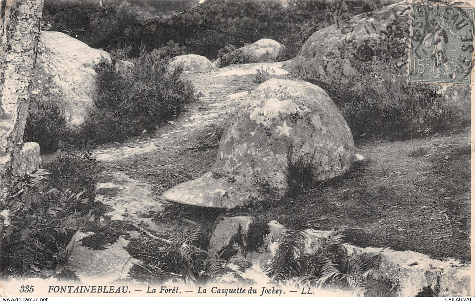 77-FONTAINEBLEAU LA FORET-N°5149-C/0035 - Fontainebleau