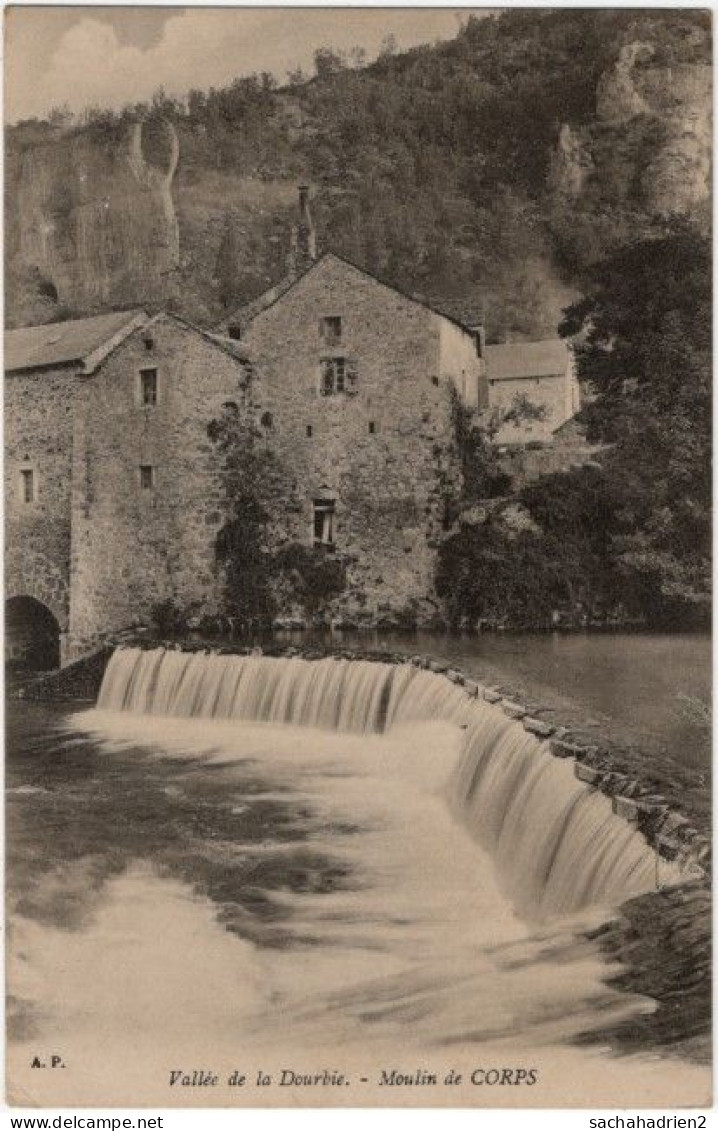 12. Vallée De La Dourbie. Moulin De CORPS - Sonstige & Ohne Zuordnung