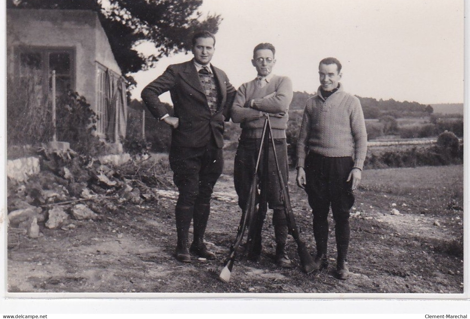 VENTABREN : Photo Format Cpa Des Années 1950-1960 - Scène De Chasse (chasseur) - Très Bon état - Other & Unclassified