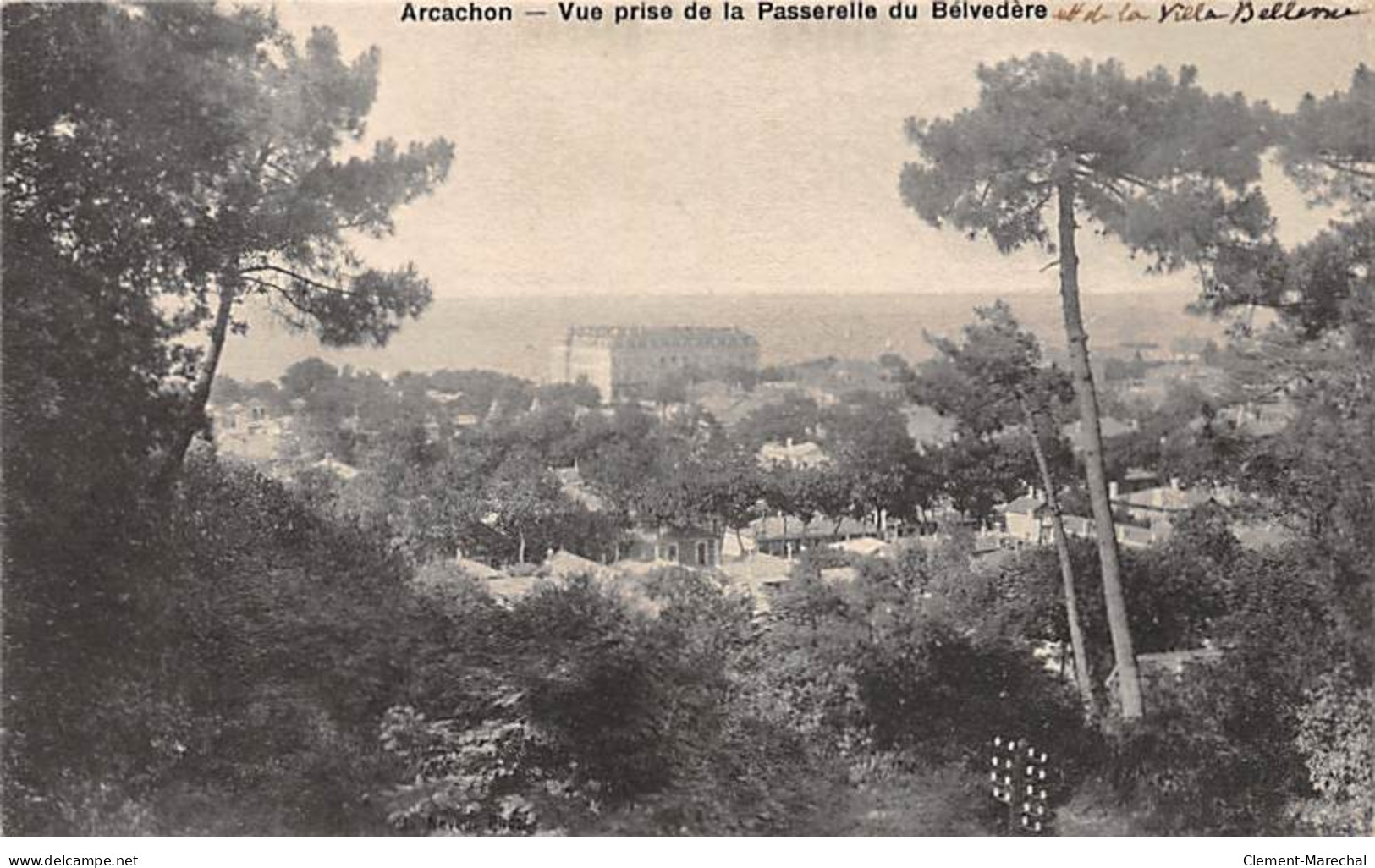 ARCACHON - Vue Prise De La Passerelle Du Belvedère - Très Bon état - Arcachon