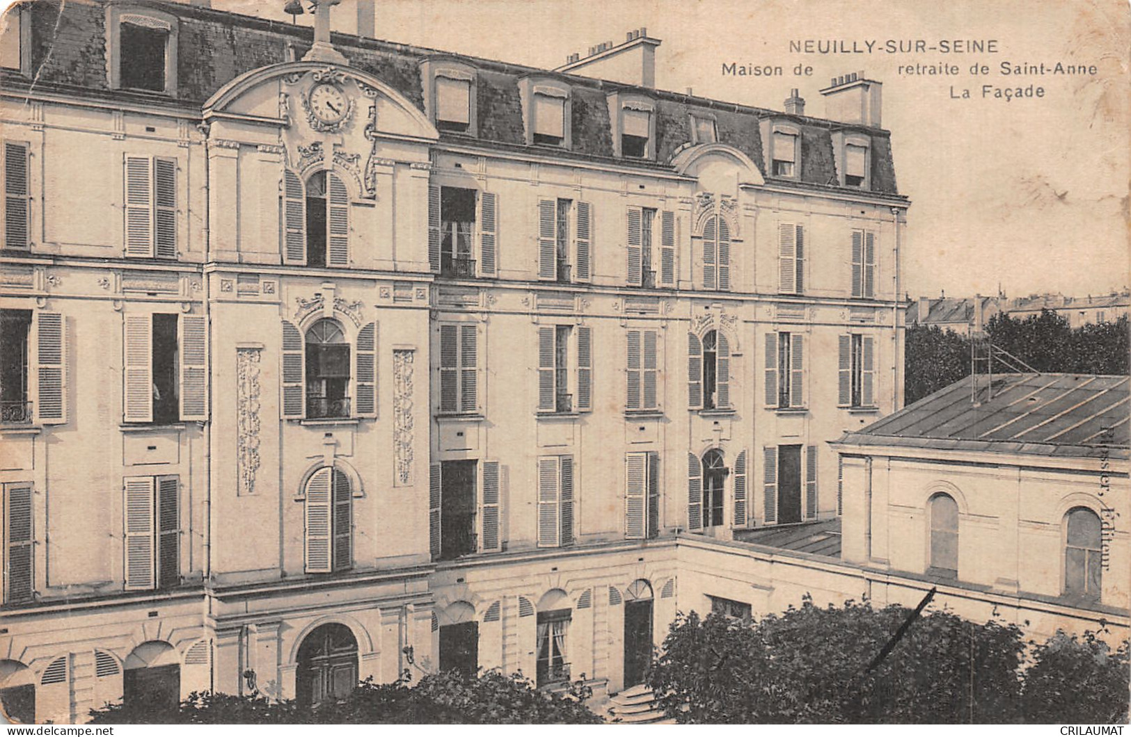 92-NEUILLY SUR SEINE-N°5149-G/0025 - Neuilly Sur Seine