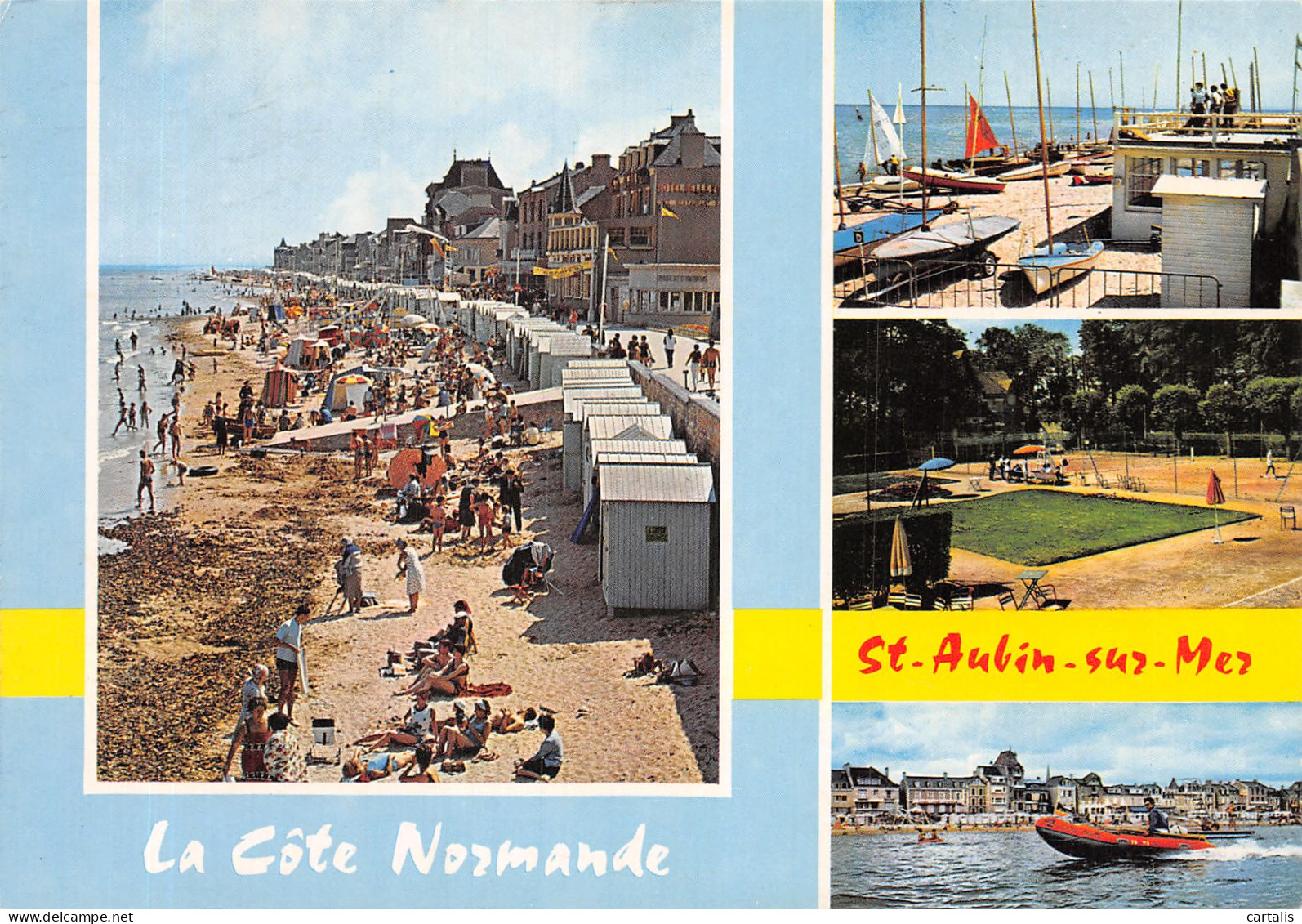 14-SAINT AUBIN SUR MER-N°4205-C/0177 - Saint Aubin