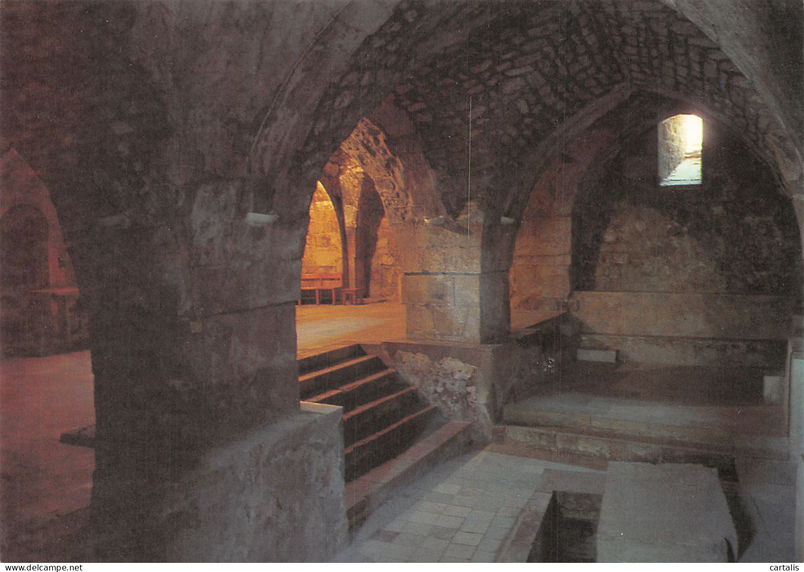 ISR-JERUSALEM ABU GOSH LE MONASTERE DE LA RESURRECTION-N°4205-A/0389 - Israel