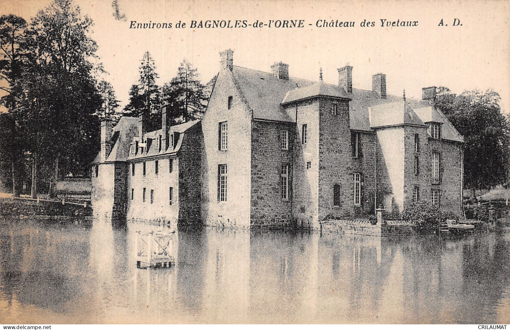 61-CHÂTEAU DES YVETAUX-N°5150-A/0069 - Otros & Sin Clasificación