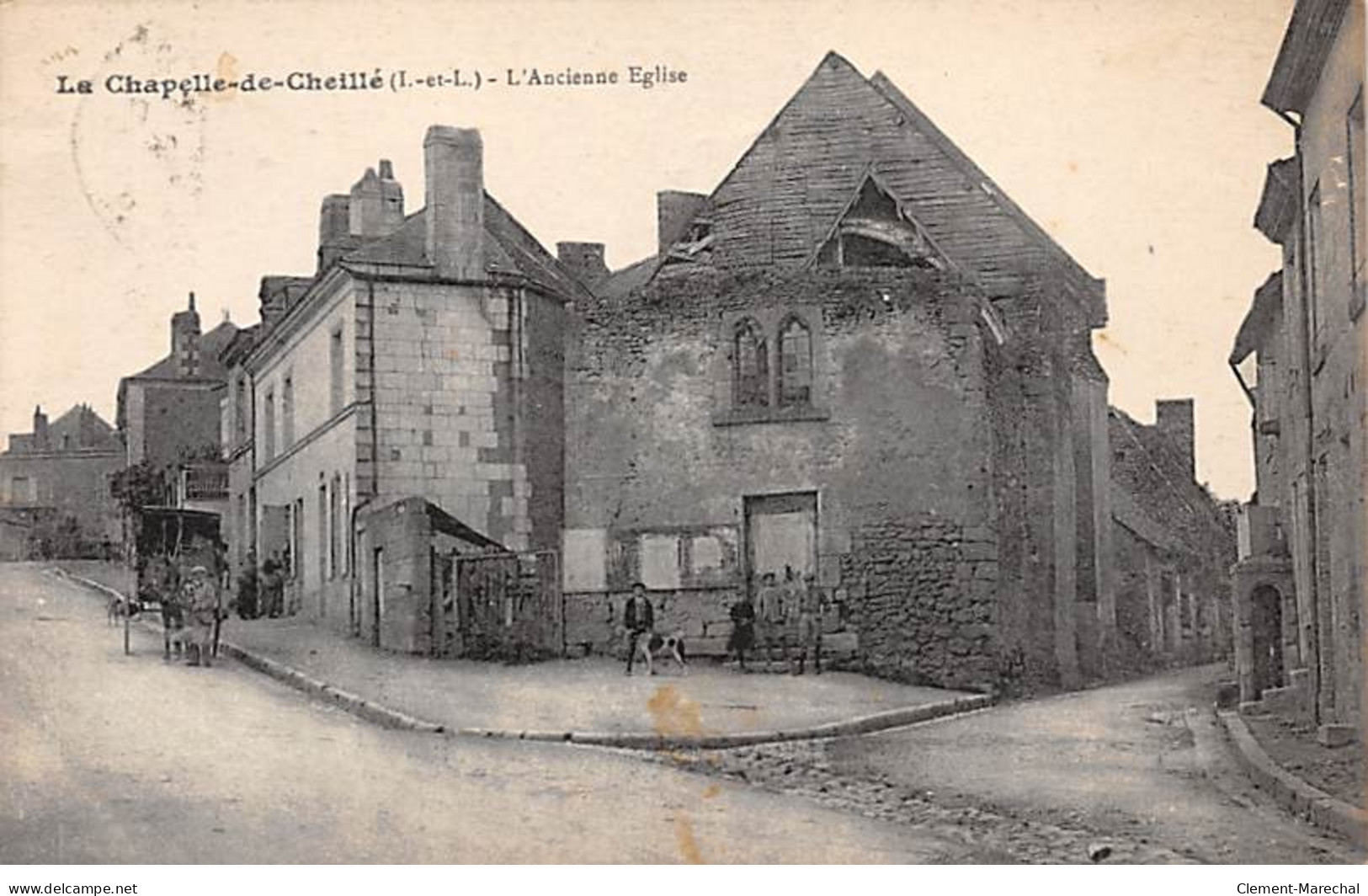 LA CHAPELLE DE CHEILLE - L'Ancienne Eglise - Très Bon état - Andere & Zonder Classificatie