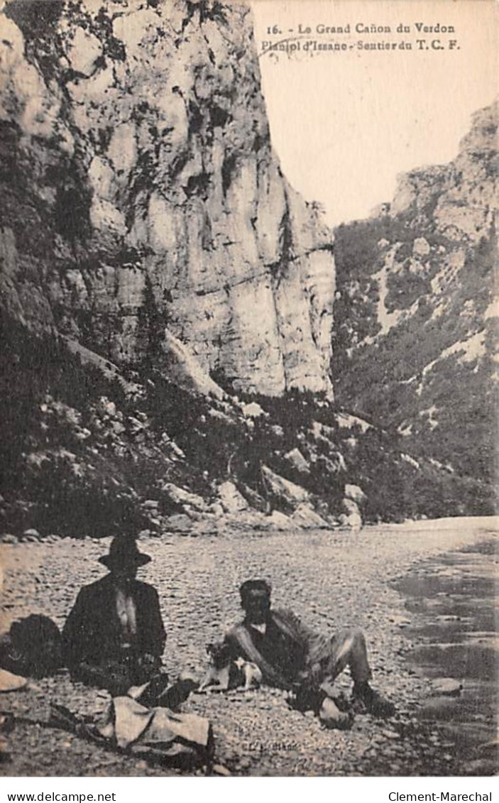 Le Grand Canion Du Verdon - Planiel D'Issane - Sentier Du TCF - Très Bon état - Other & Unclassified