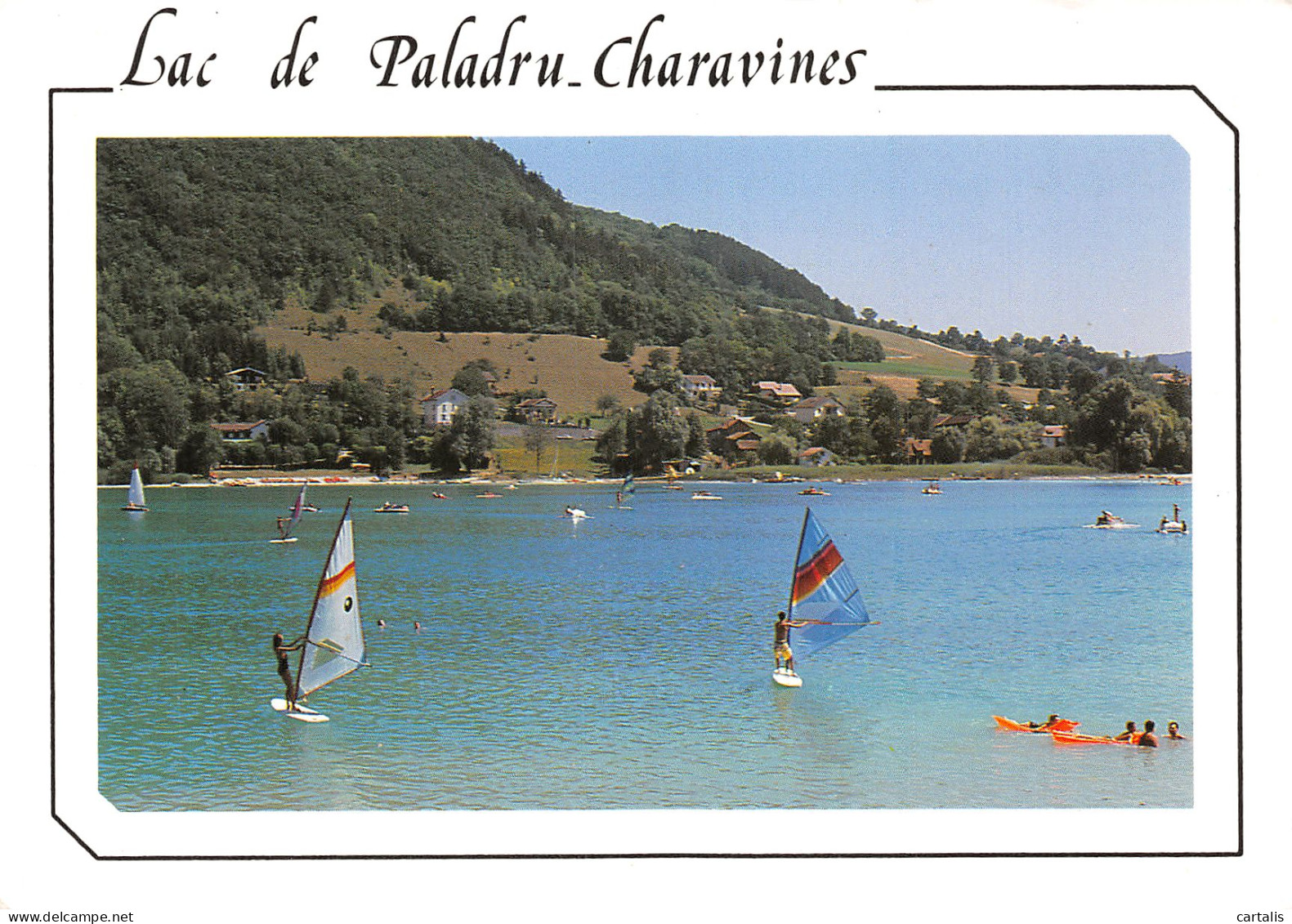 38-LAC DE PALADRU CHARAVINES-N°4205-C/0363 - Andere & Zonder Classificatie