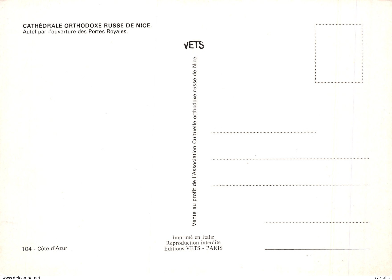 06-NICE-N°4206-A/0189 - Sonstige & Ohne Zuordnung