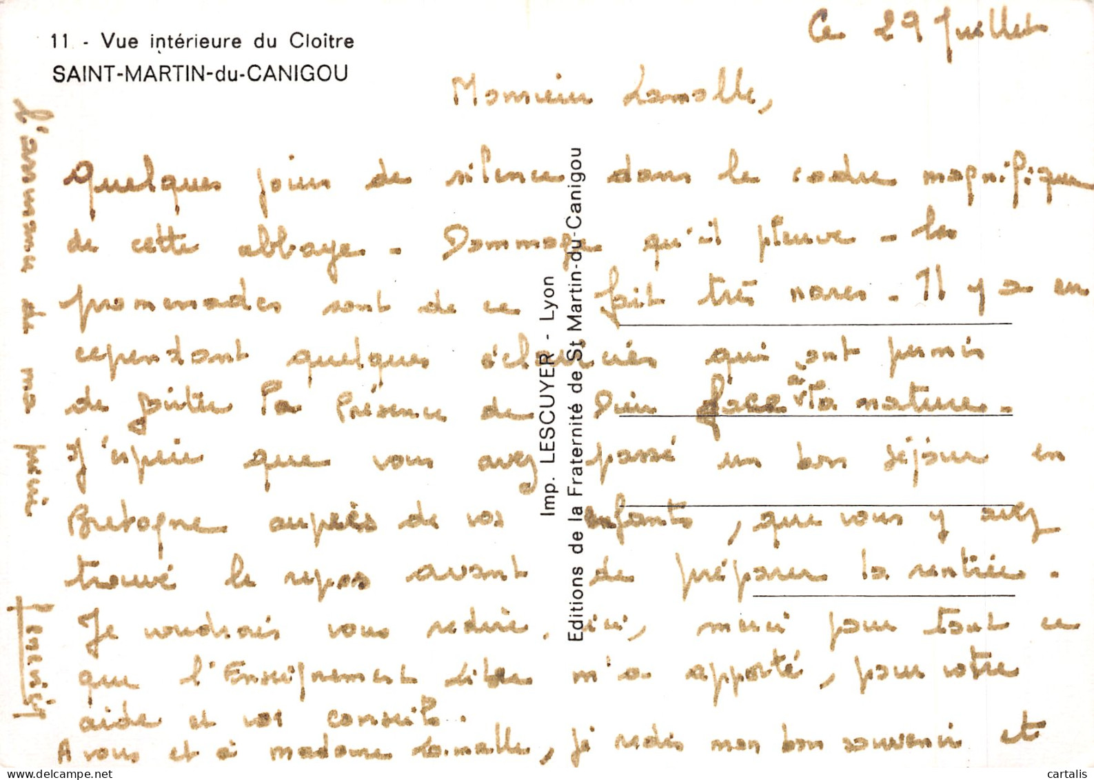 66-SAINT MARTIN DU CANIGOU-N°4206-A/0137 - Autres & Non Classés