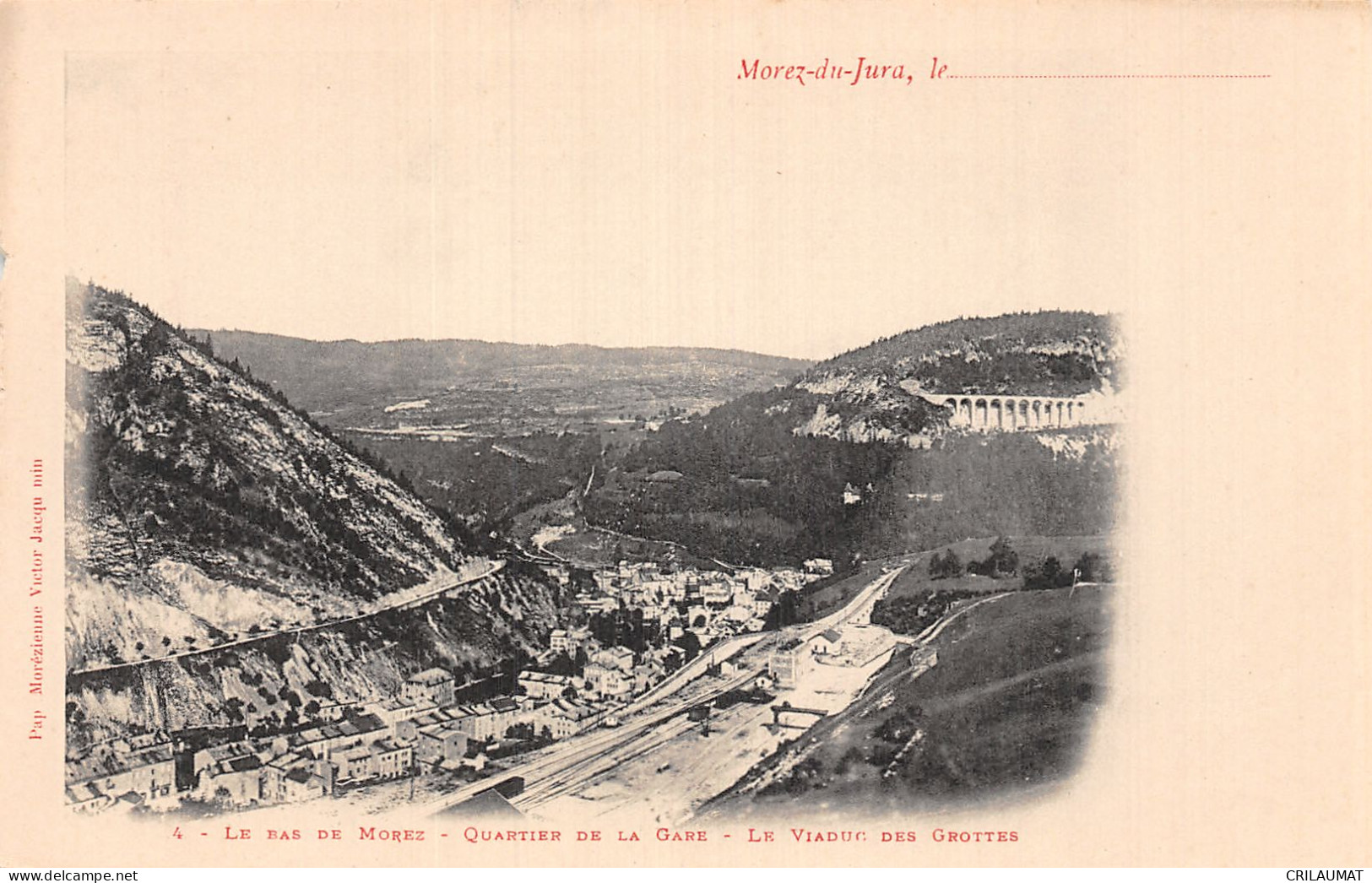 39-MOREZ DU JURA-N°5150-F/0191 - Morez