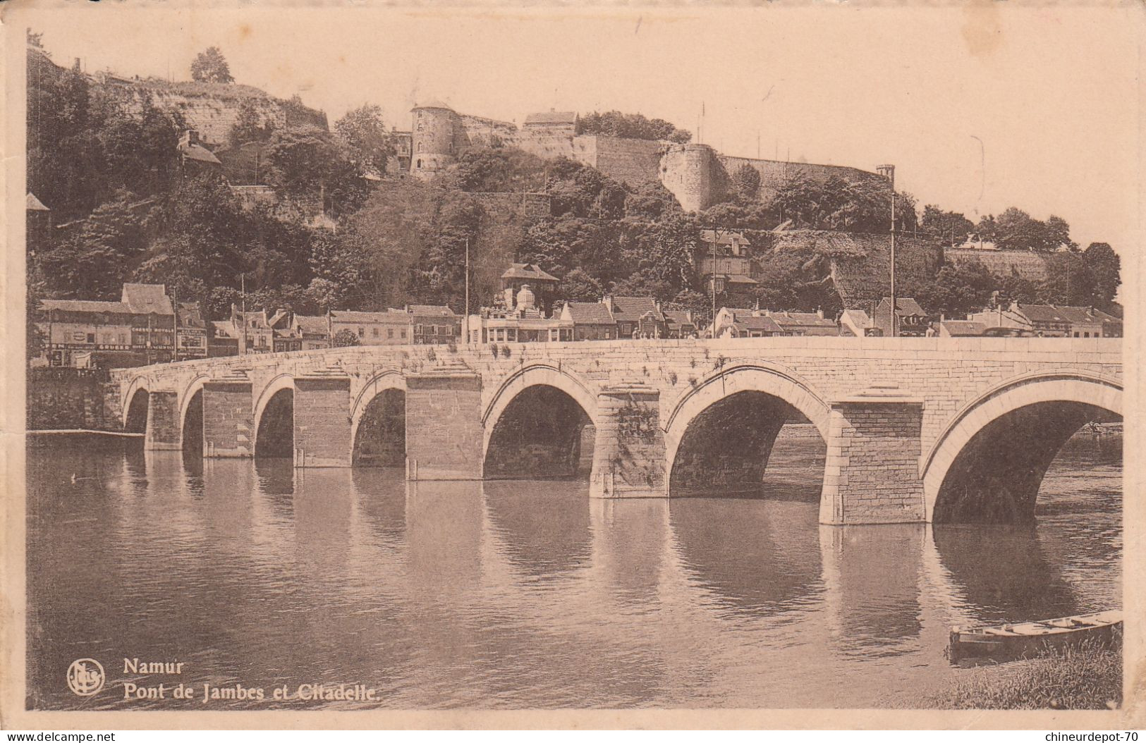 NAMUR  PONT DE JAMBES ET CITADELLE - Namur