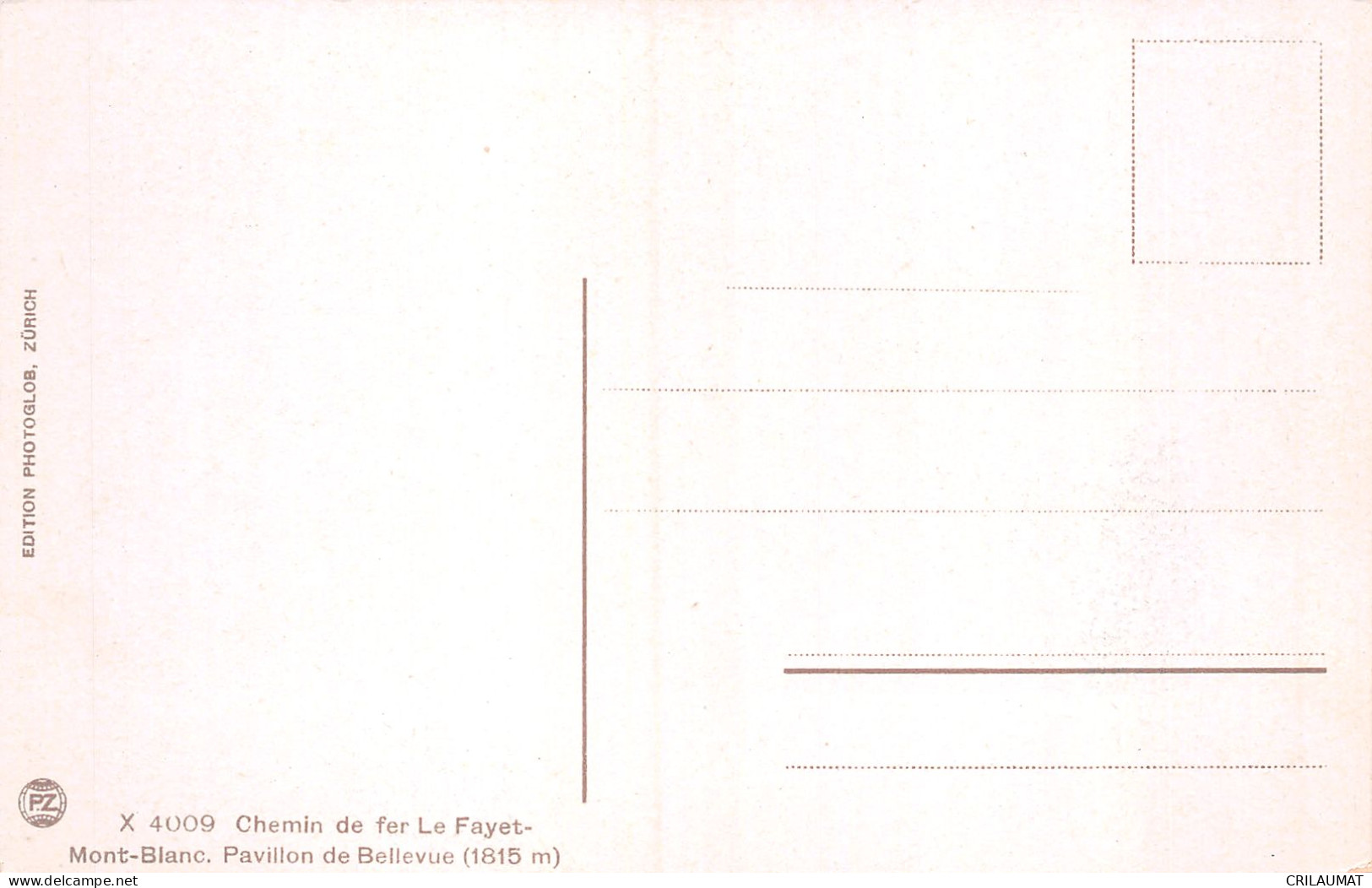 74-LE FAYET MONT BLANC PAVILLON DE BELLEVUE-N°5151-A/0083 - Sonstige & Ohne Zuordnung