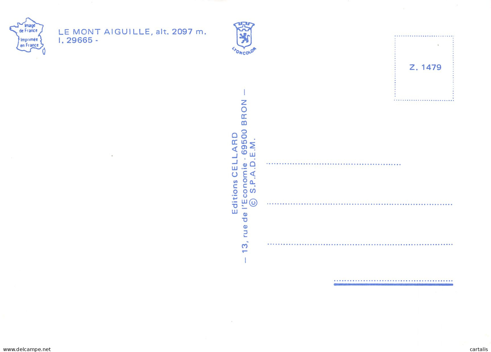 38-LE MONT AIGUILLE-N°4207-C/0091 - Andere & Zonder Classificatie