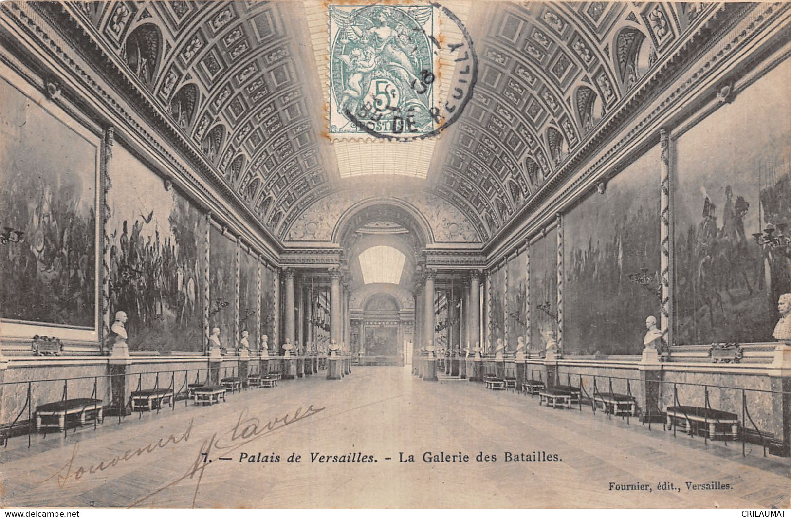 78-VERSAILLES LE PALAIS-N°5151-E/0383 - Versailles (Château)