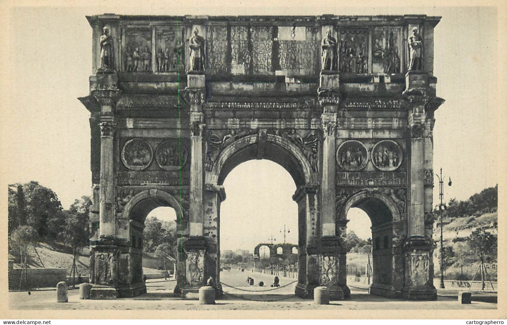 Postcard Italy Rome Arch Of Constantine - Autres Monuments, édifices