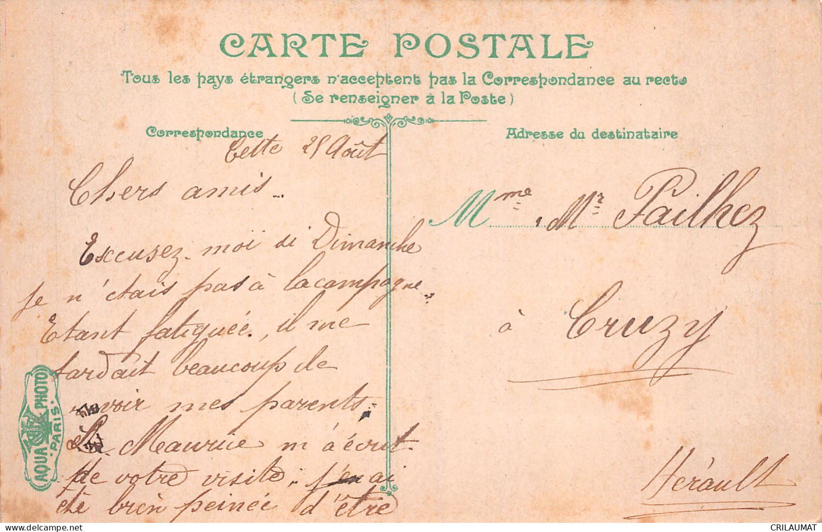 34-CETTE-N°5151-H/0245 - Sete (Cette)