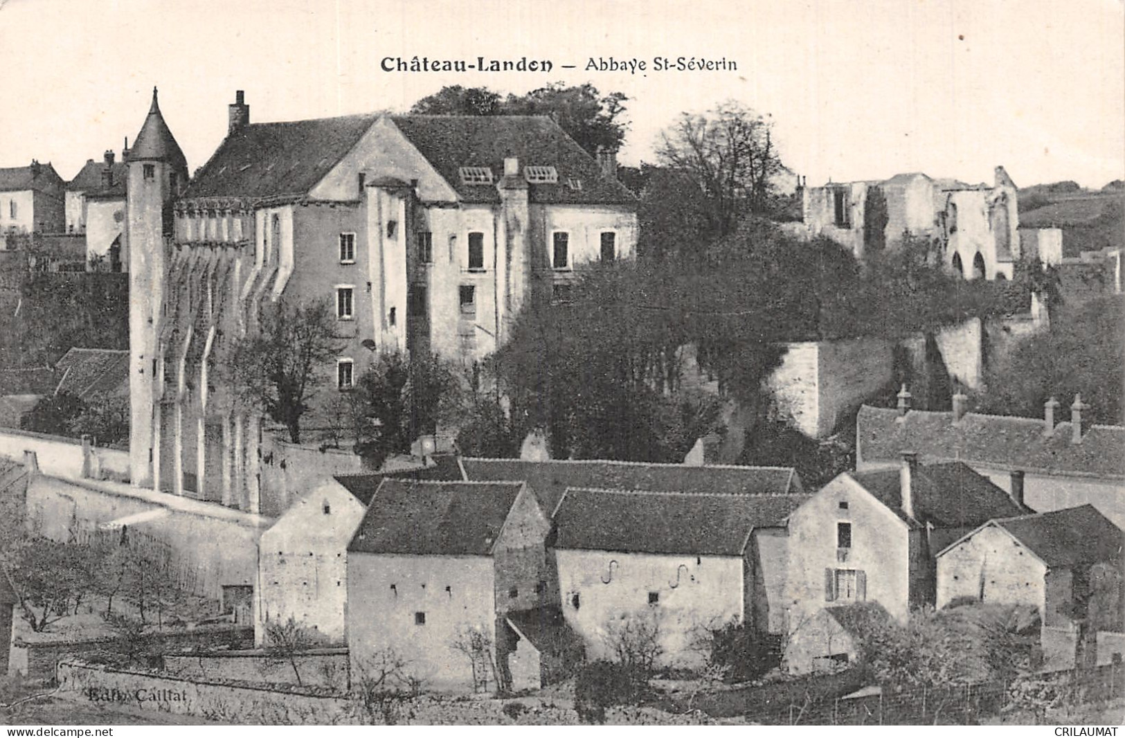 77-CHATEAU LANDON-N°5152-B/0205 - Chateau Landon