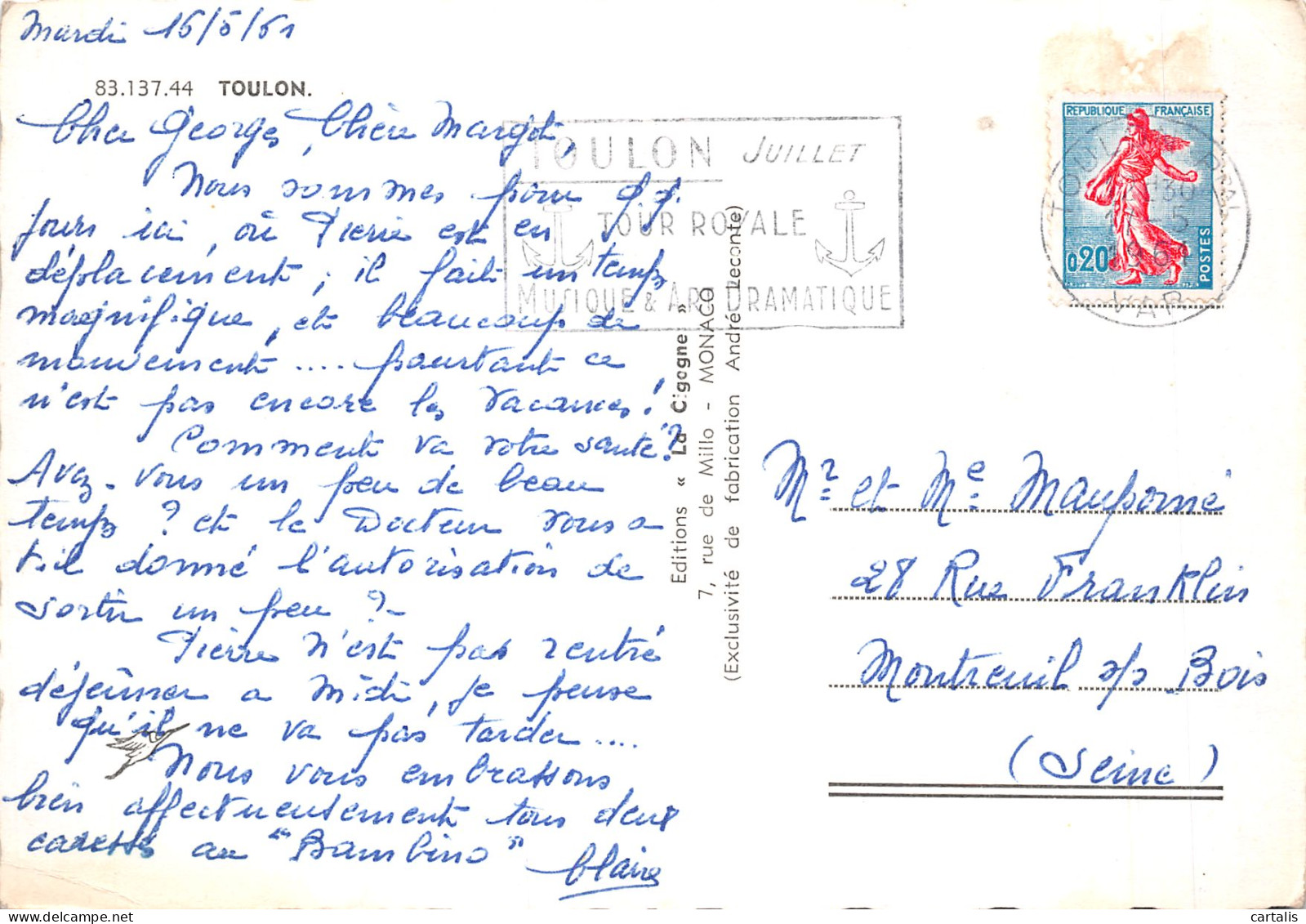 83-TOULON-N°4209-D/0113 - Toulon