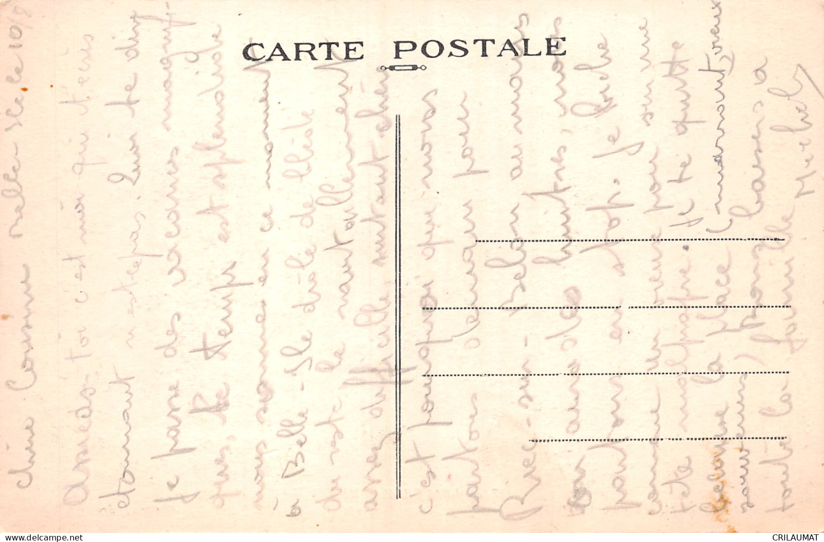 56-BELLE ILE EN MER POINTE AUX POULAINS-N°5152-G/0383 - Otros & Sin Clasificación