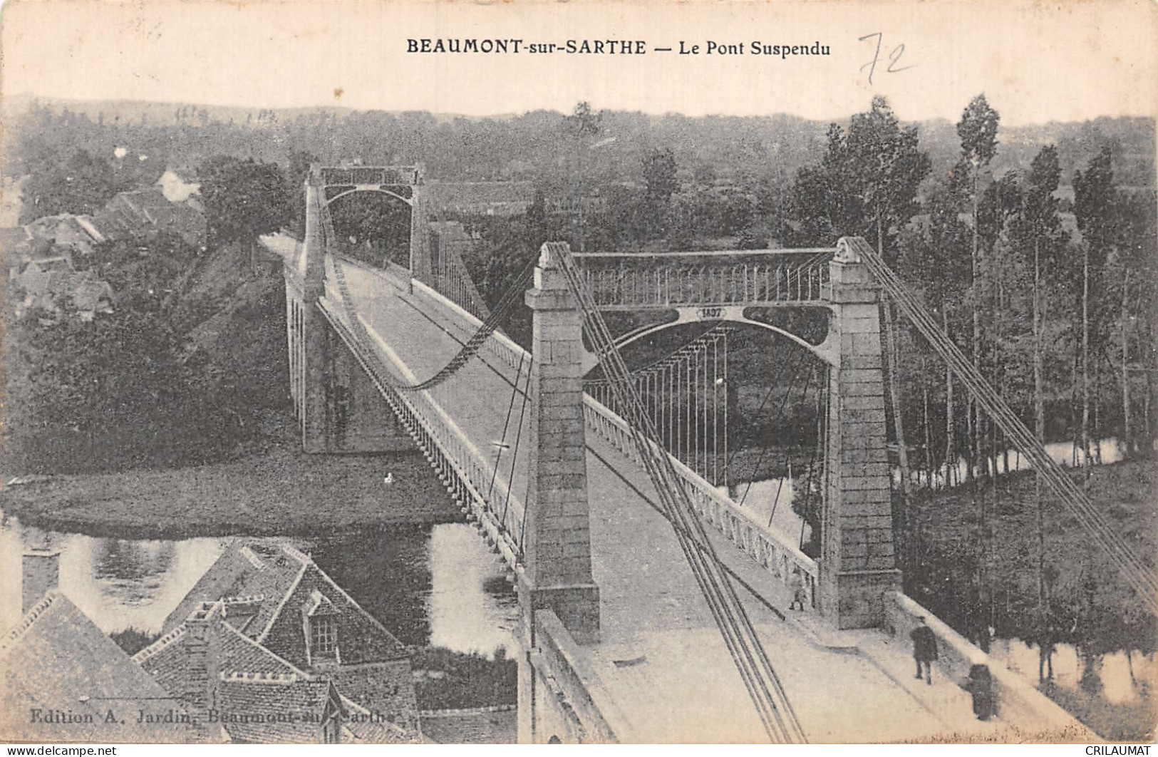 72-BEAUMONT SUR SARTHE-N°5155-F/0219 - Beaumont Sur Sarthe