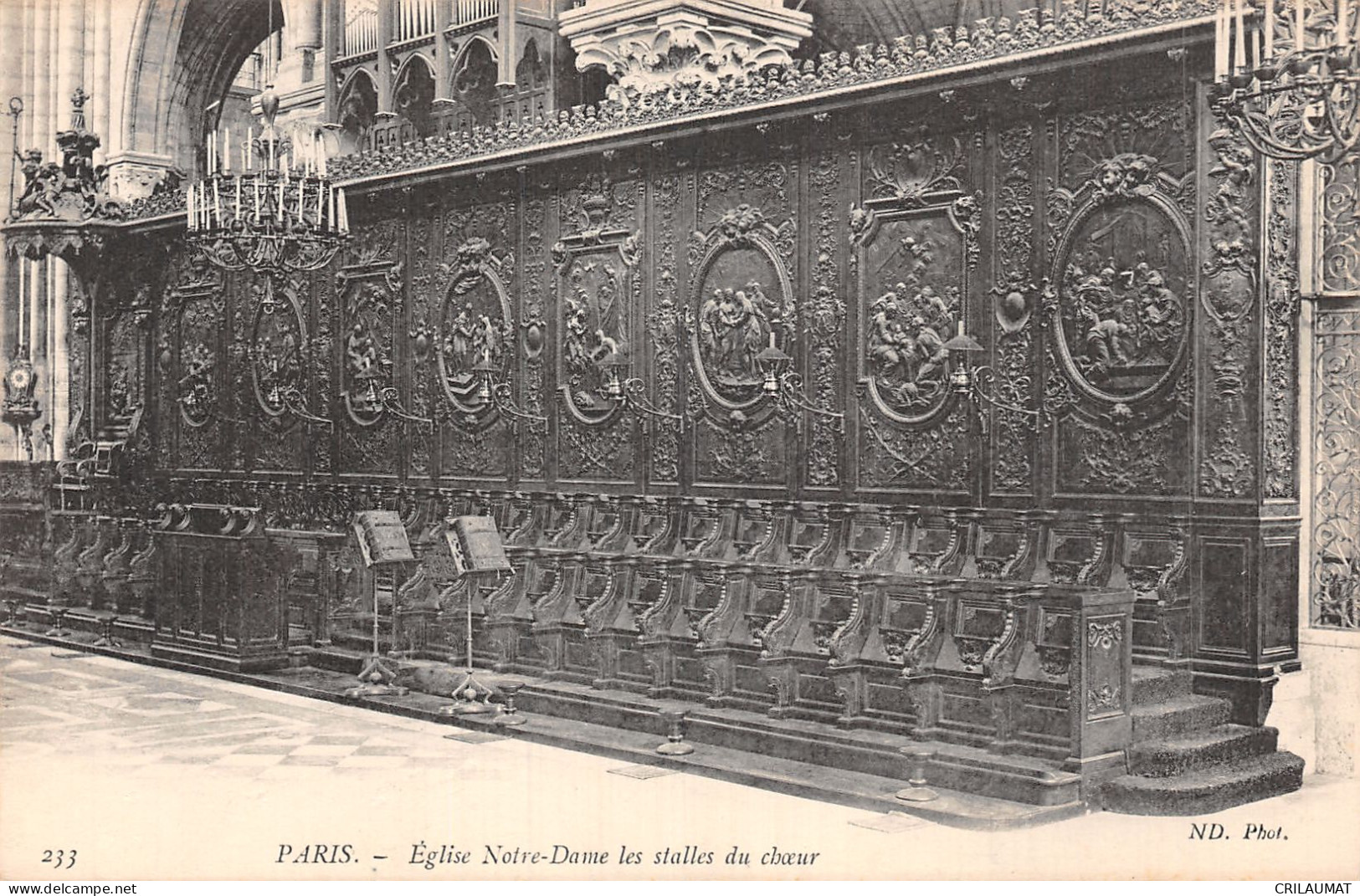 75-PARIS EGLISE NOTRE DAME-N°5156-C/0107 - Churches