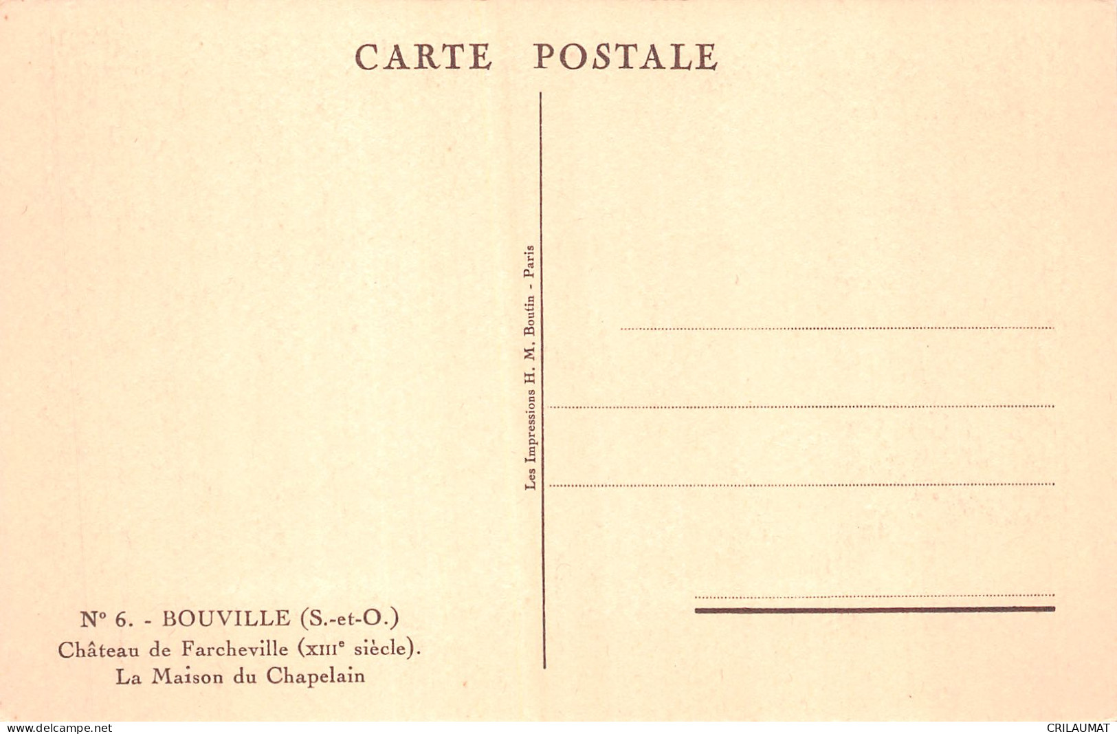 91-BOUVILLE-N°5156-A/0111 - Other & Unclassified