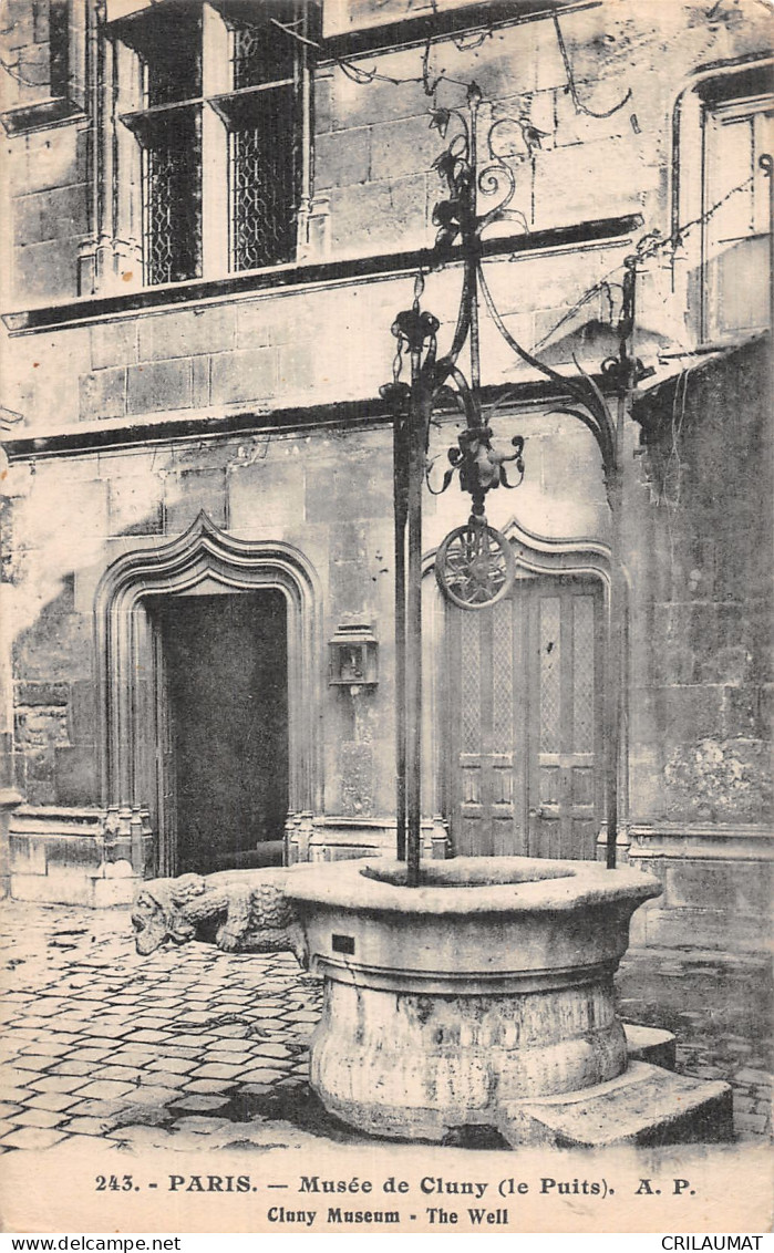 75-PARIS MUSEE DE CLUNY-N°5156-F/0075 - Museums