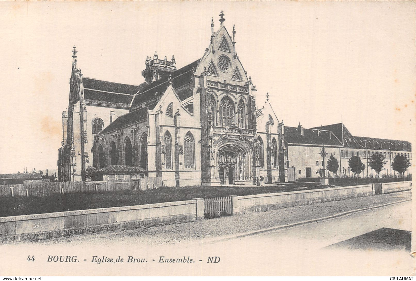 01-BOURG EGLISE DE BROU-N°5156-H/0317 - Autres & Non Classés