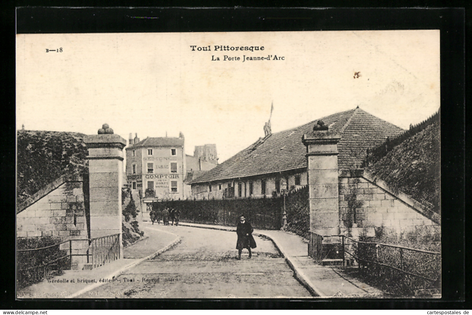CPA Toul, La Porte Jeanne-d`Arc  - Toul
