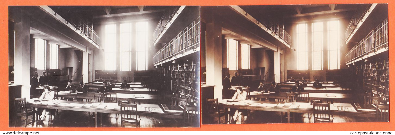 06040 / ♥️ ⭐ ◉ La CPA +La Photographie 92-MALAKOFF Bibliotheque Ecole Supérieure ELECTRICITE Banlieue OUEST 1930s  - Malakoff