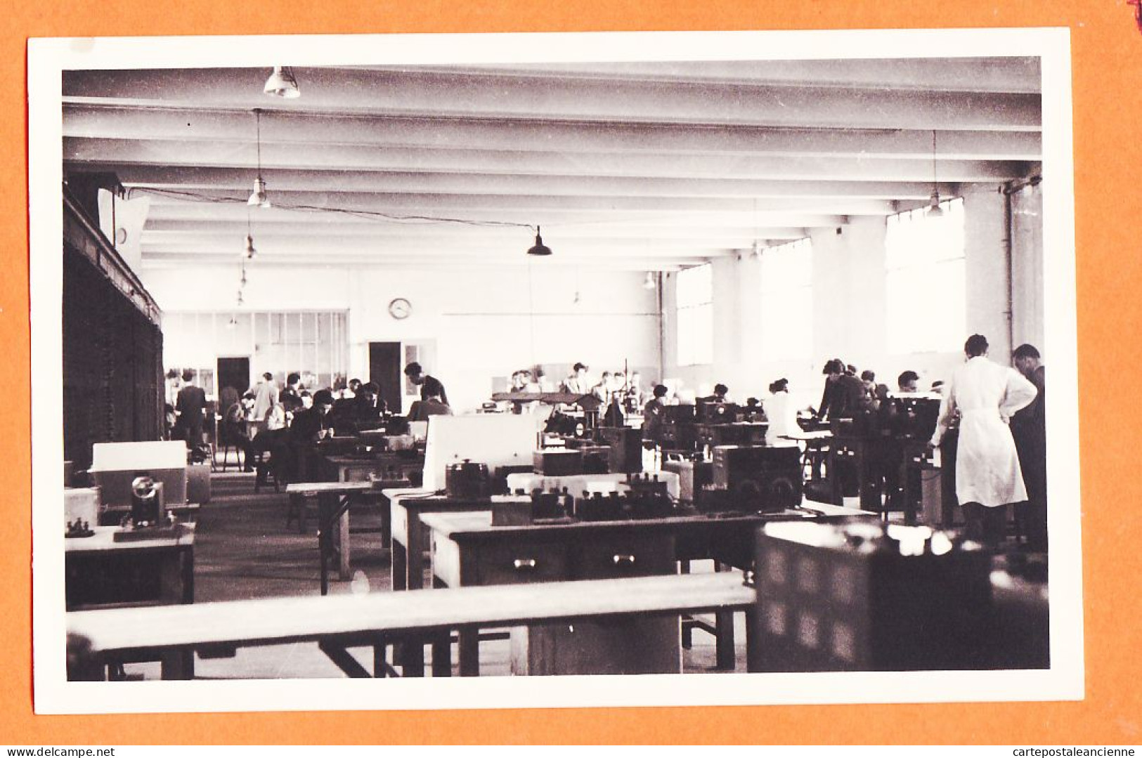 06036 / ♥️ ⭐ ◉ 92-MALAKOFF Salle Cours Travaux Paratiques Ecole Supérieure ELECTRICITE 1940s PHOTO 13,5x8,5 - Malakoff