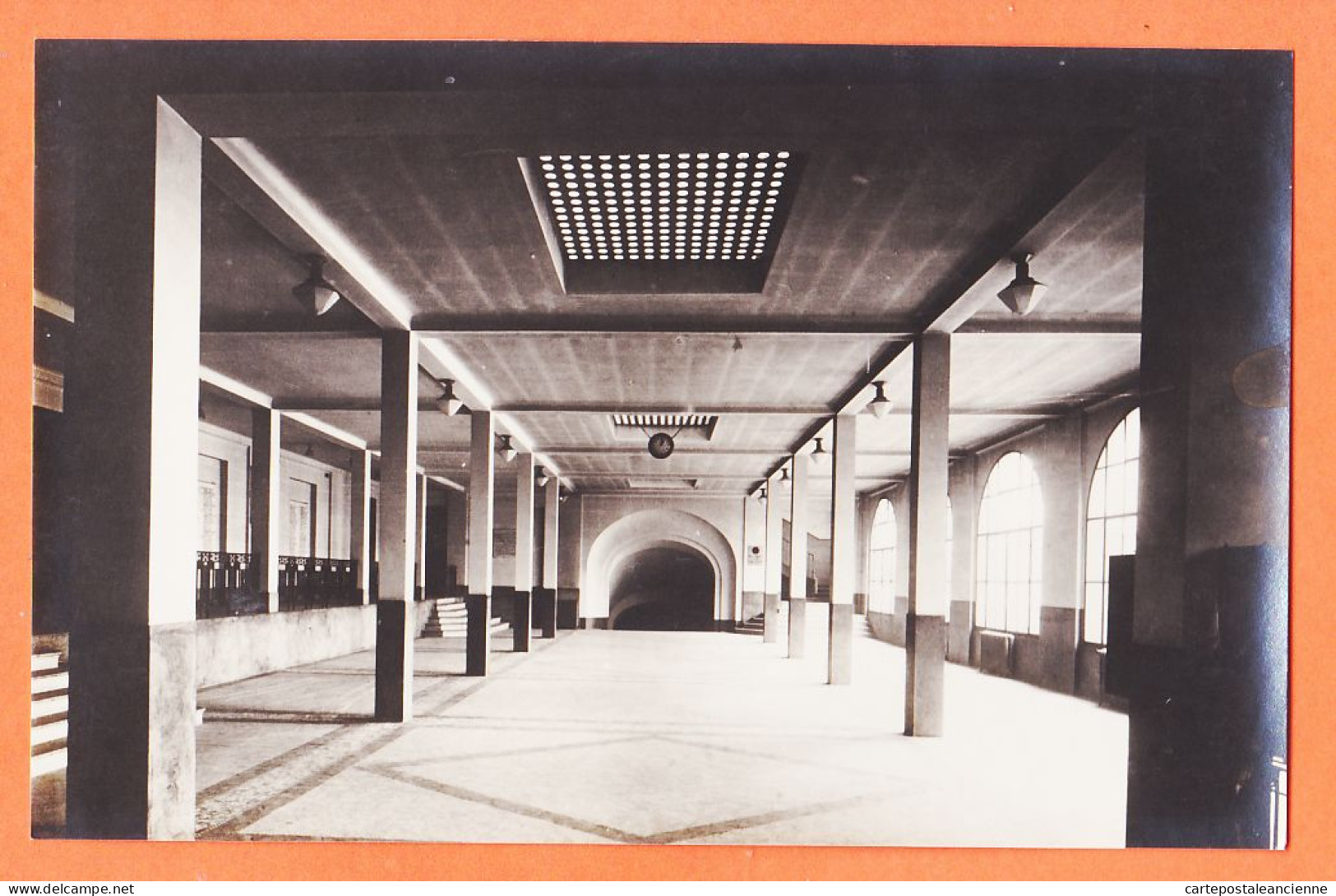 06039 / ♥️ ⭐ ◉ 92-MALAKOFF Hall Entrée Ecole Supérieure ELECTRICITE Banlieue OUEST 1930s PHOTOGRAPHIE 9x14 - Malakoff